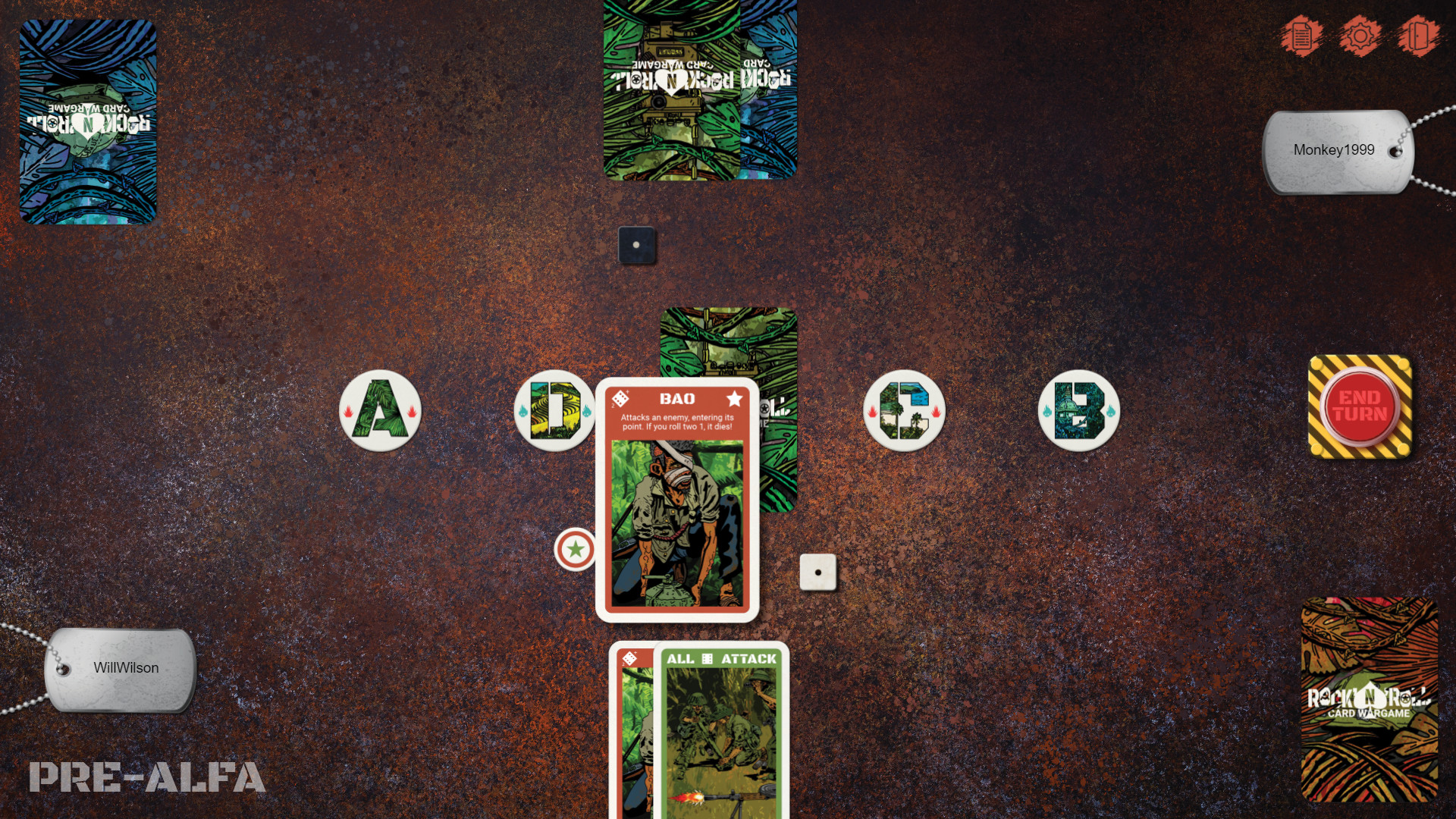 Rock'n'Roll: Card Wargame screenshot
