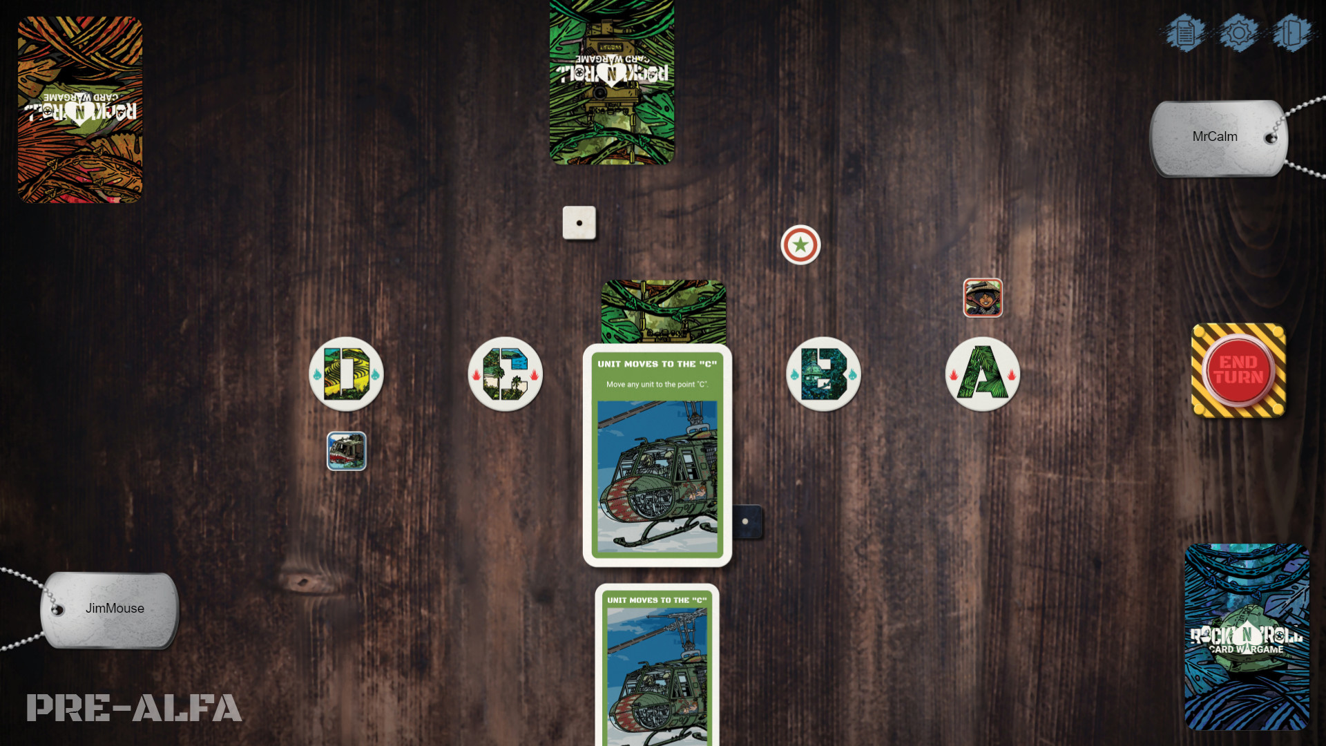 Rock'n'Roll: Card Wargame screenshot