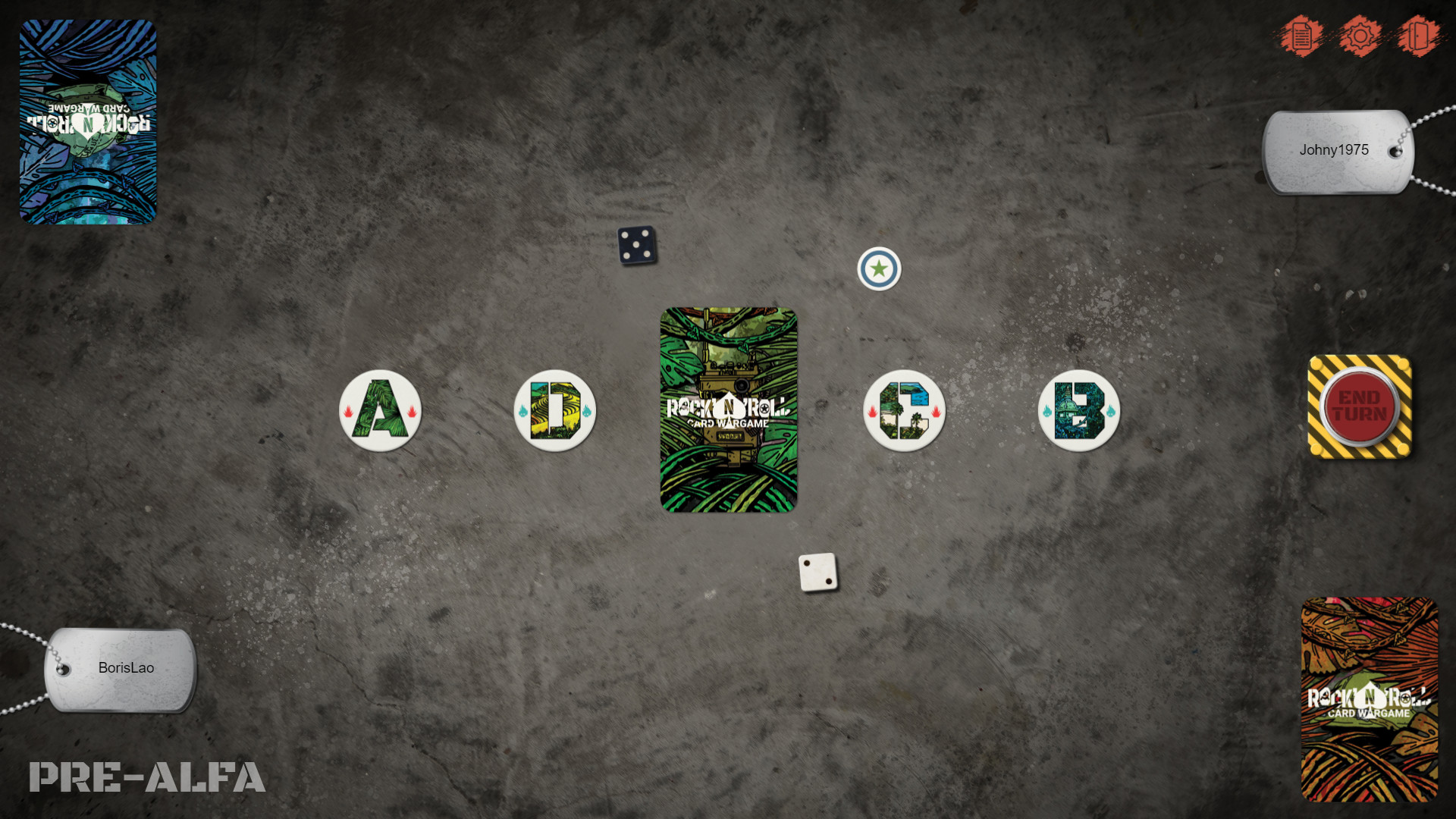 Rock'n'Roll: Card Wargame screenshot