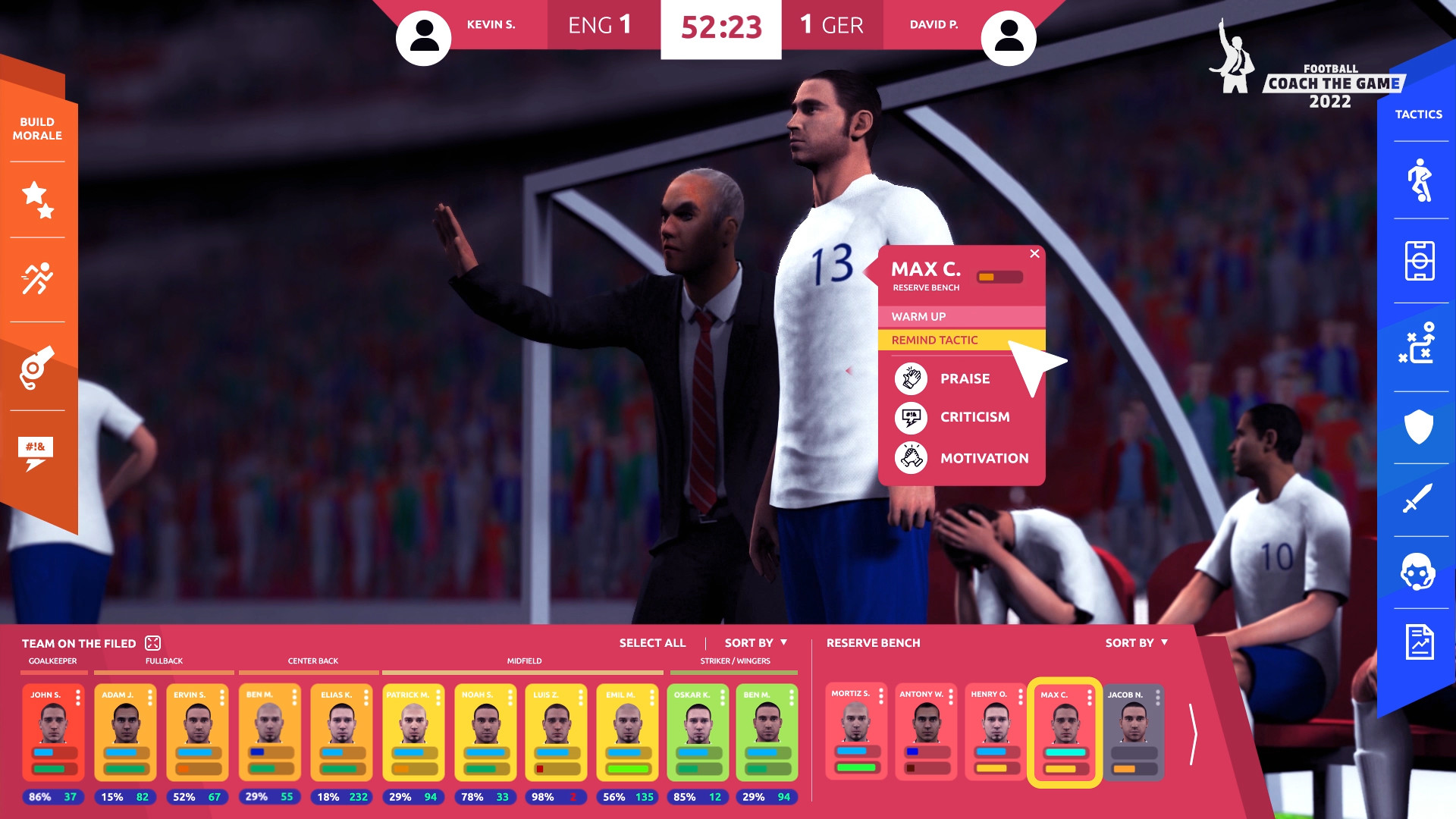 Football Coach the Game 2022 screenshot