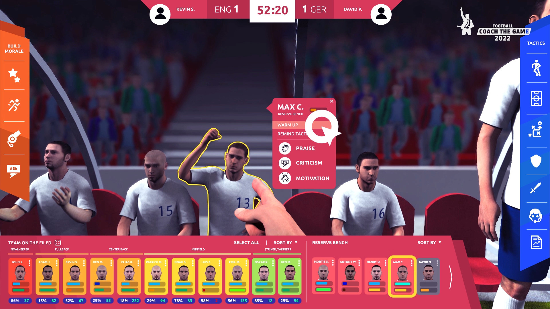 Football Coach the Game 2022 screenshot