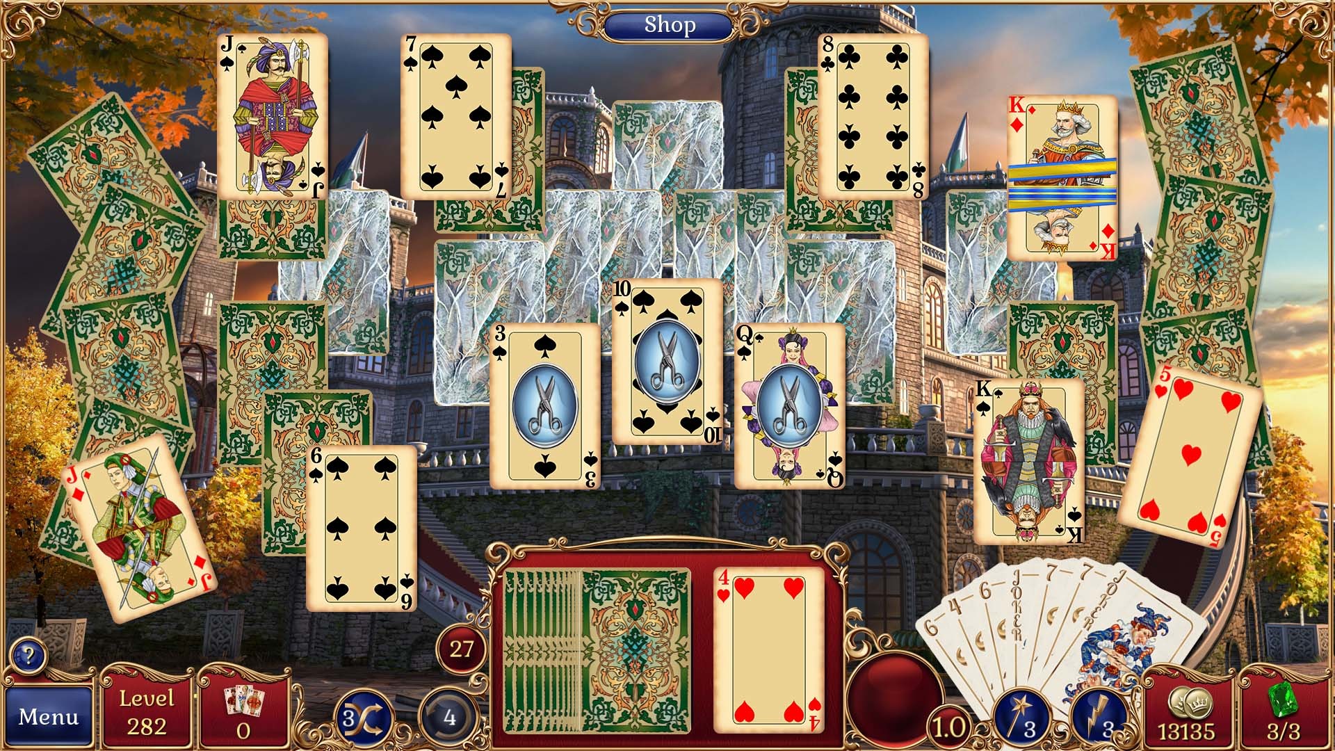 Jewel Match Solitaire Collector's Edition screenshot