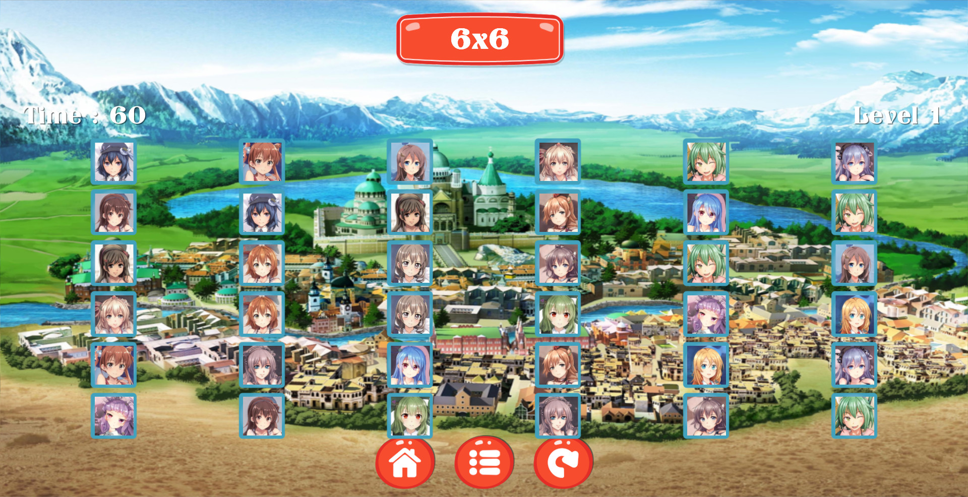 Anime - Match The Memory screenshot