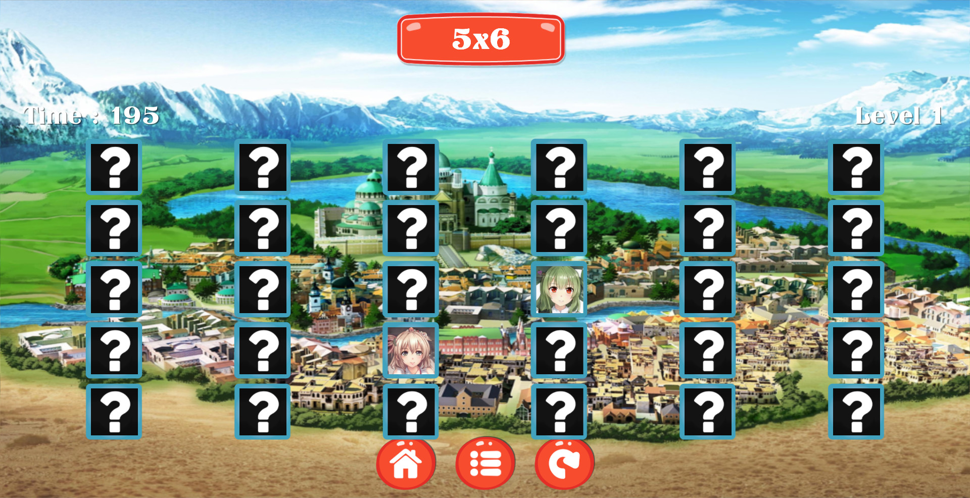 Anime - Match The Memory screenshot