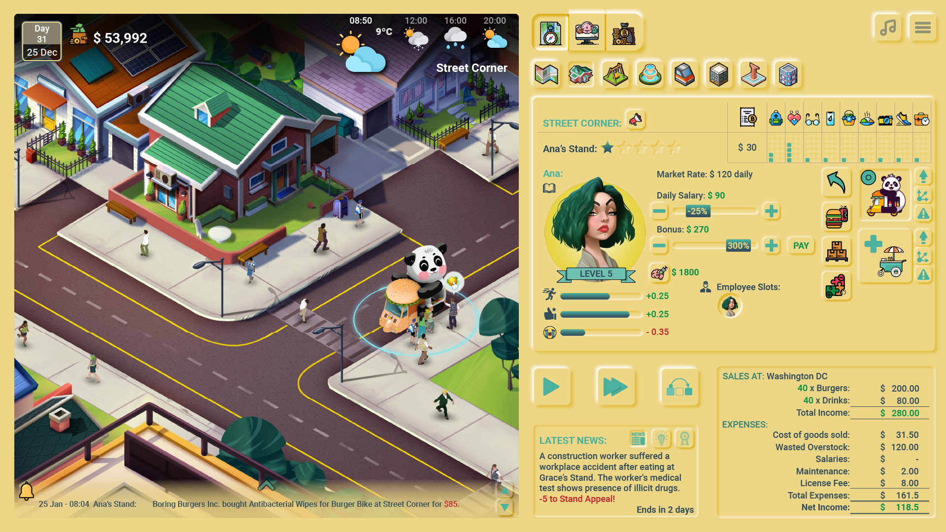 Business Heroes: Food Truck Simulation screenshot