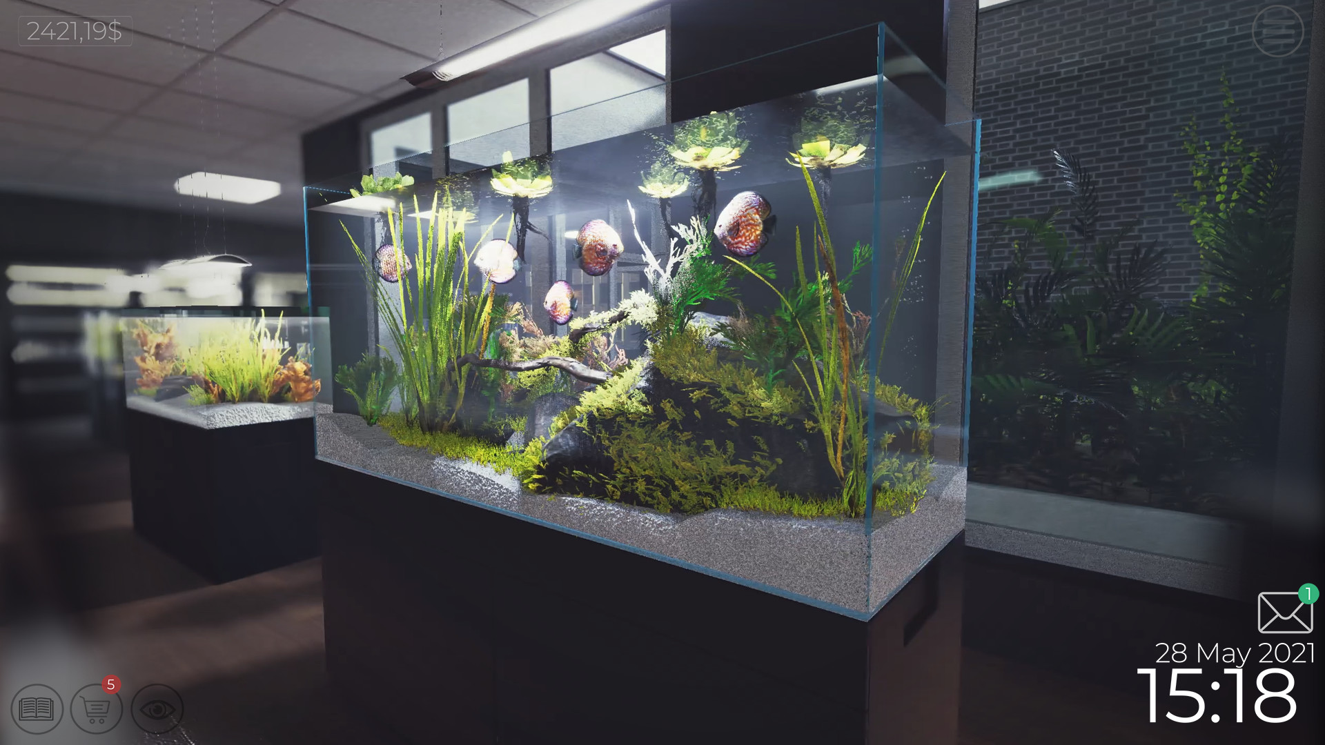 Aquarist - The Realistic aquarium shop management and fish farming. screenshot