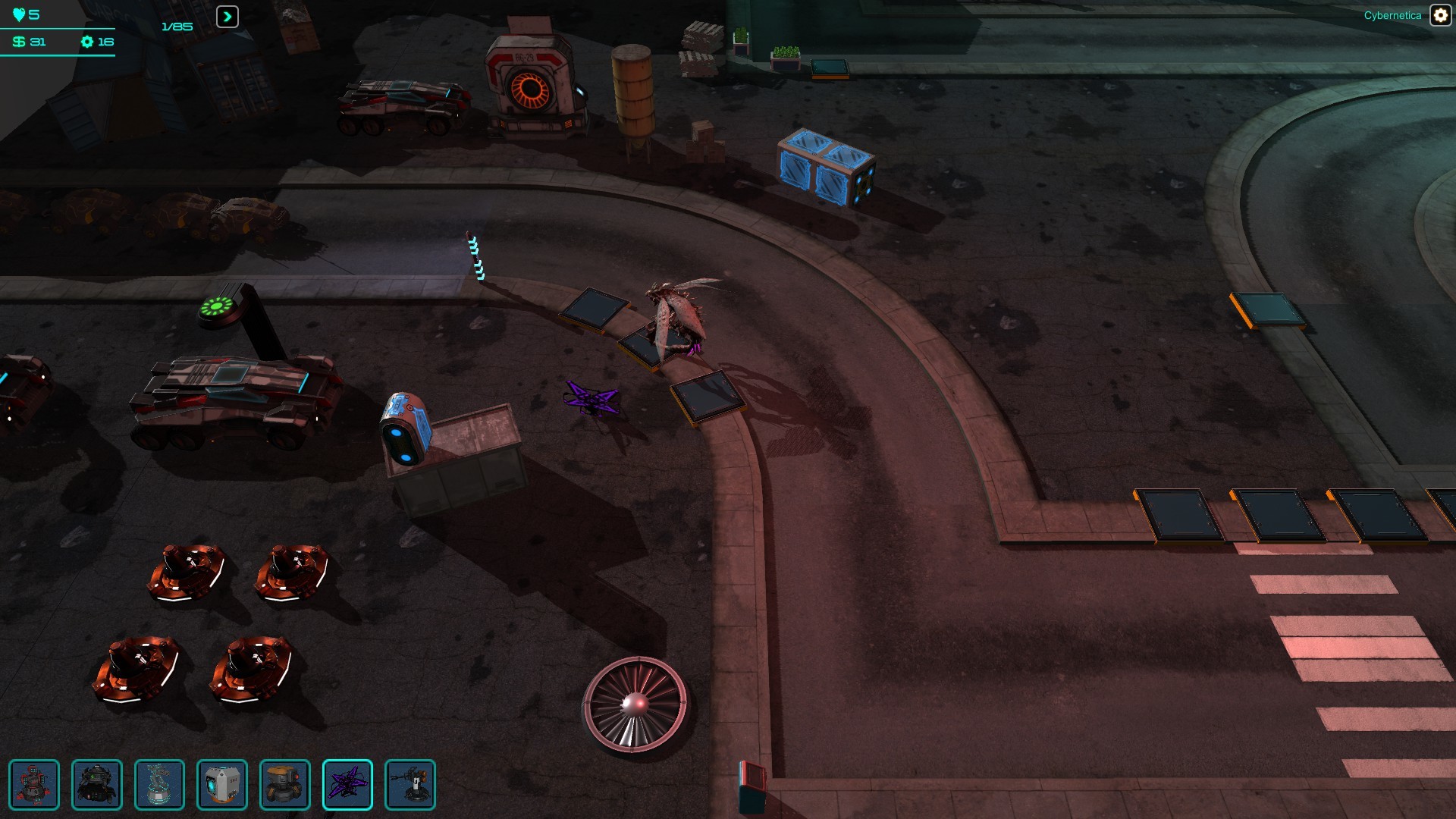 Cybernetica: fallen city screenshot