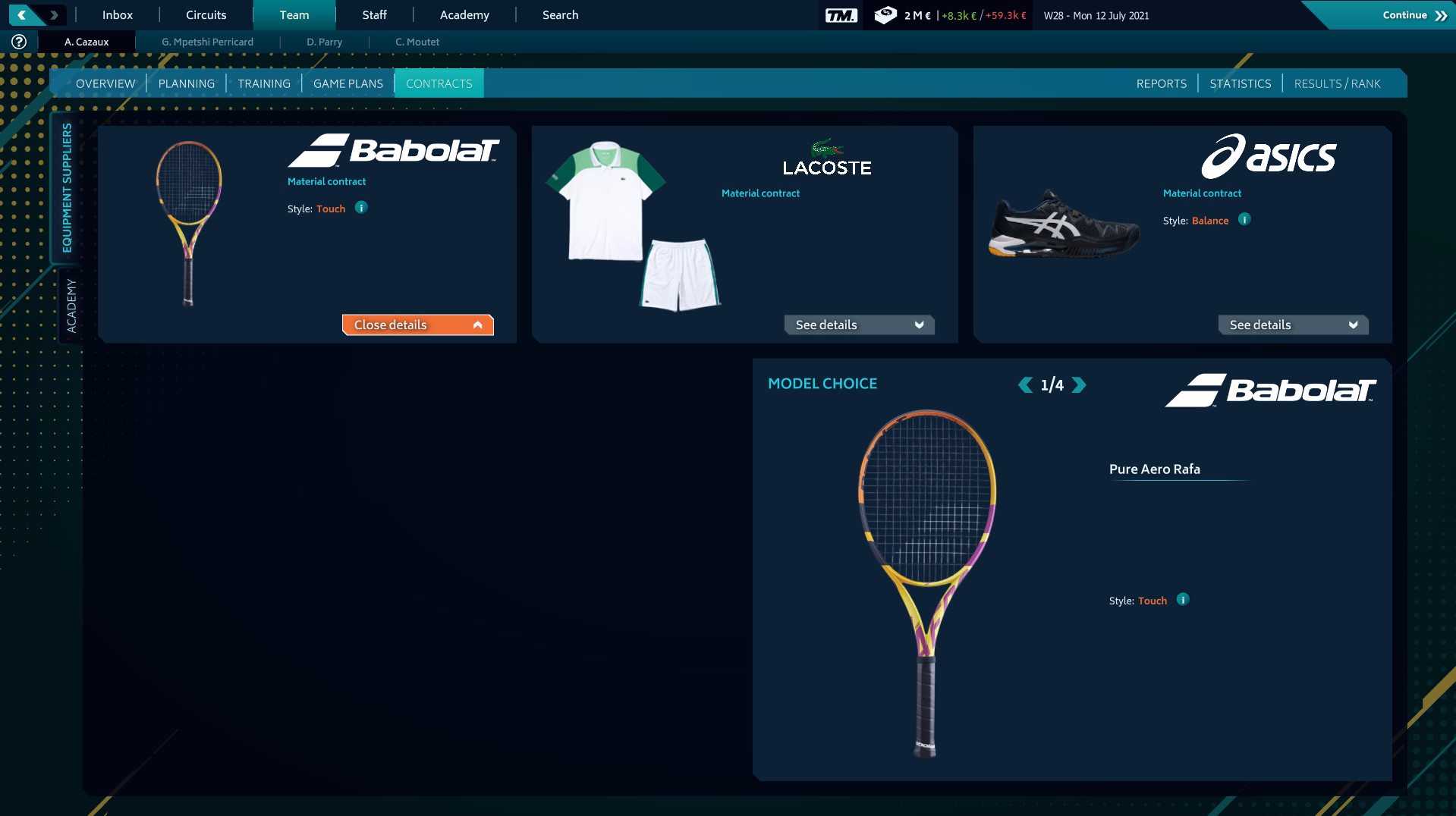 Tennis Manager 2021 screenshot