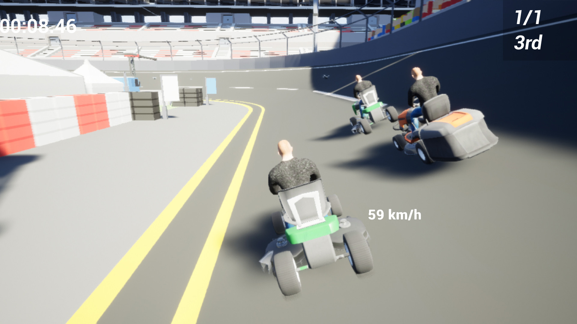 Lawnmower Game: Racing screenshot