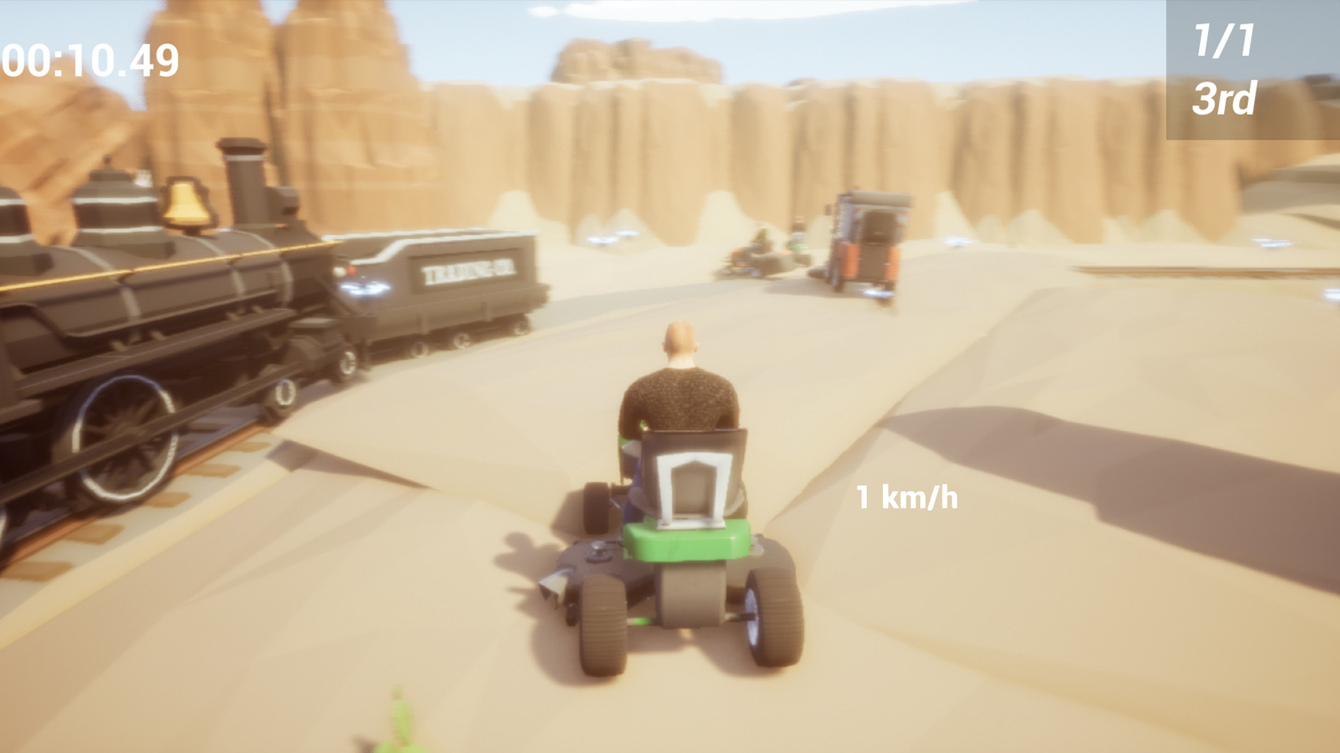 Lawnmower Game: Racing screenshot