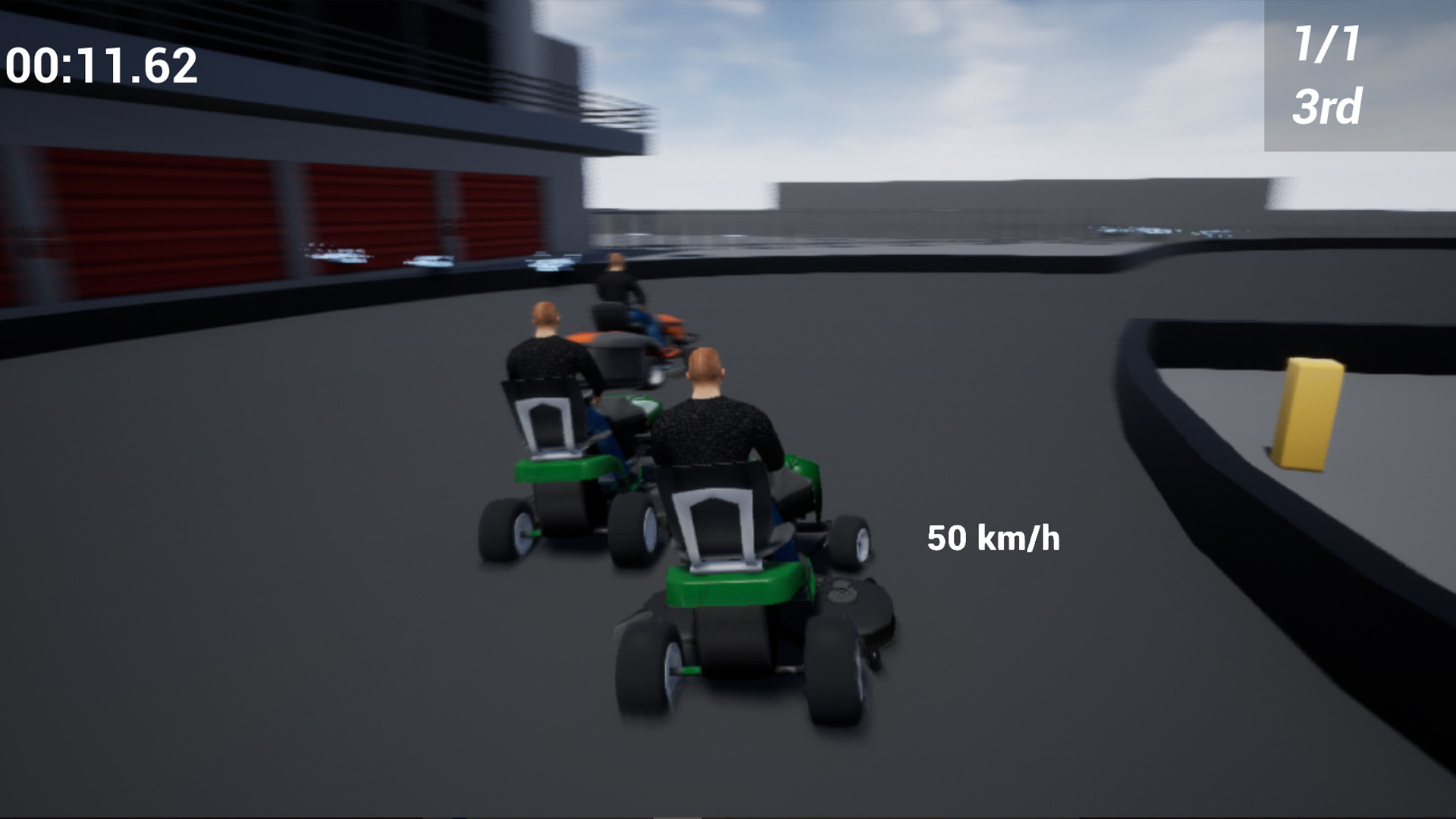 Lawnmower Game: Racing screenshot