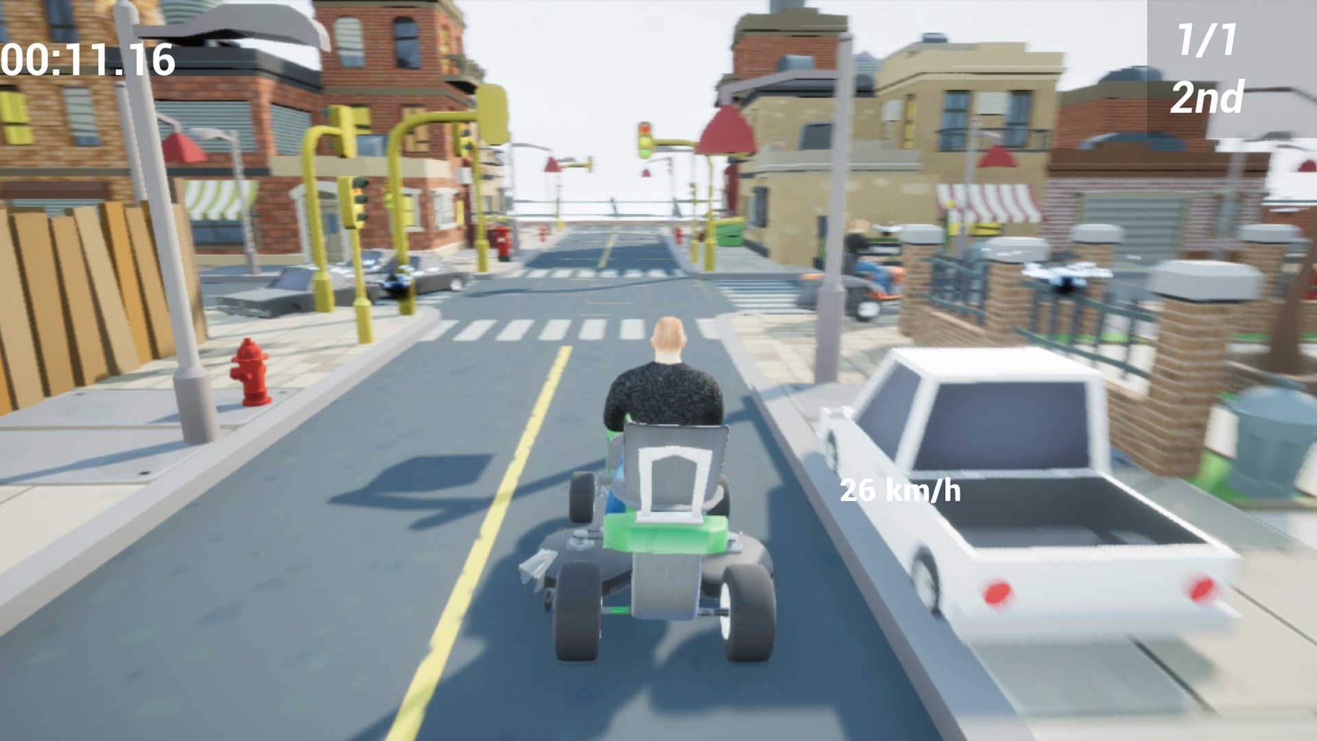 Lawnmower Game: Racing screenshot