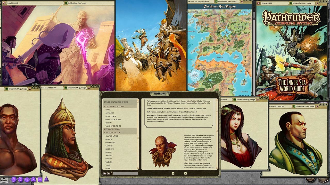 Fantasy Grounds - Pathfinder RPG - Campaign Setting: The Inner Sea World Guide screenshot