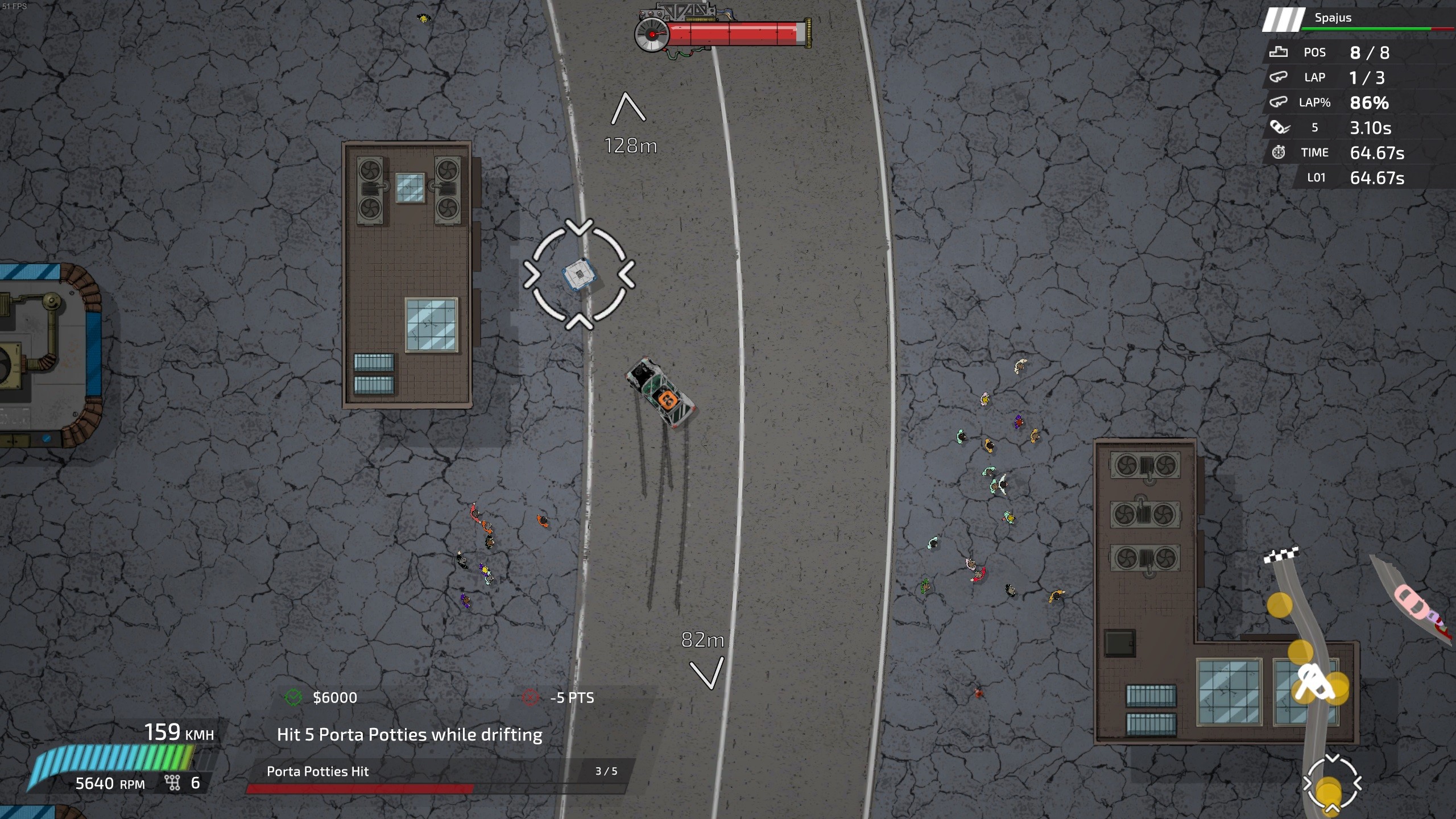 Bloody Rally Show: Prologue screenshot