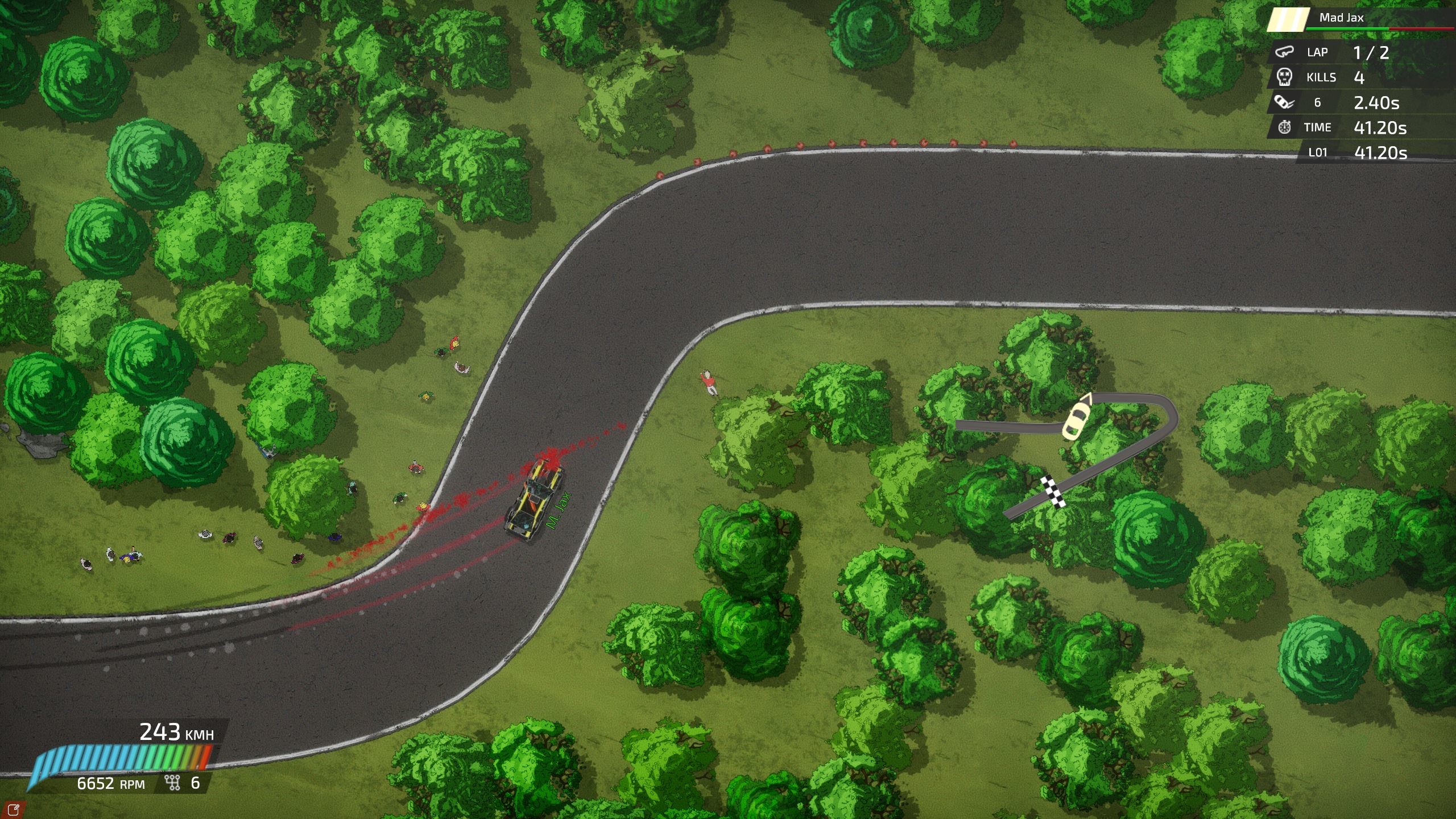 Bloody Rally Show: Prologue screenshot