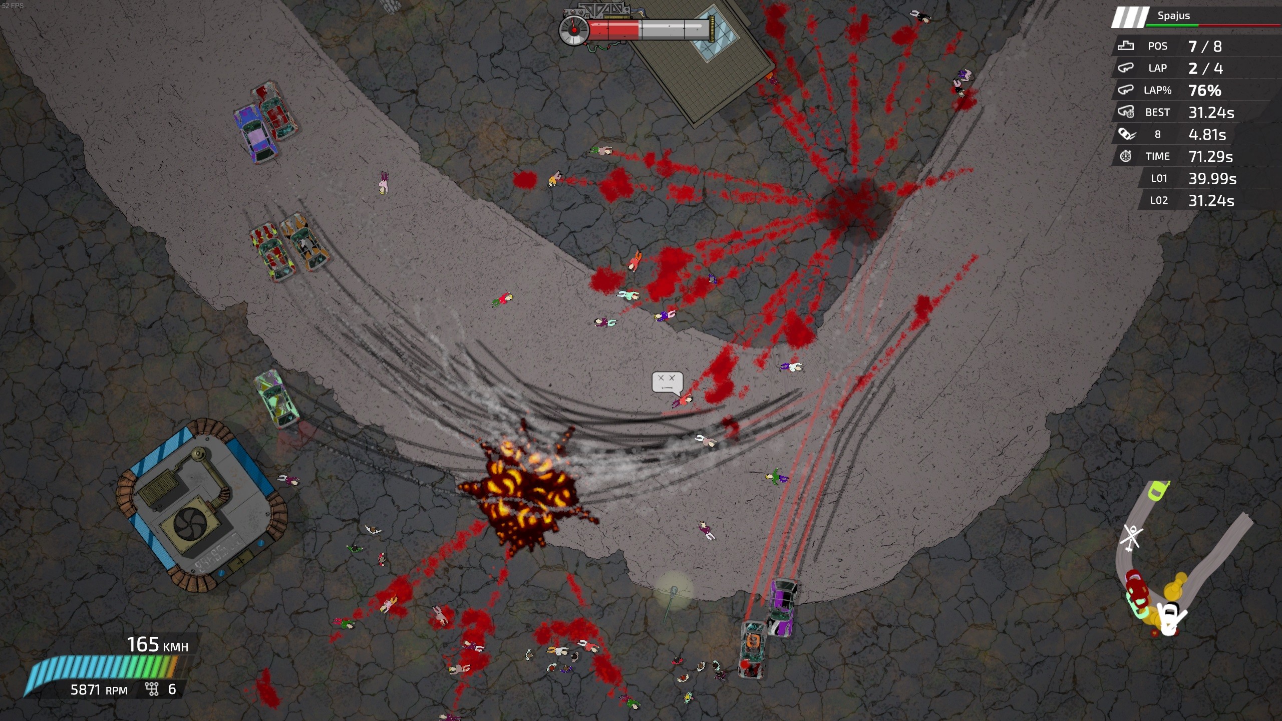 Bloody Rally Show: Prologue screenshot