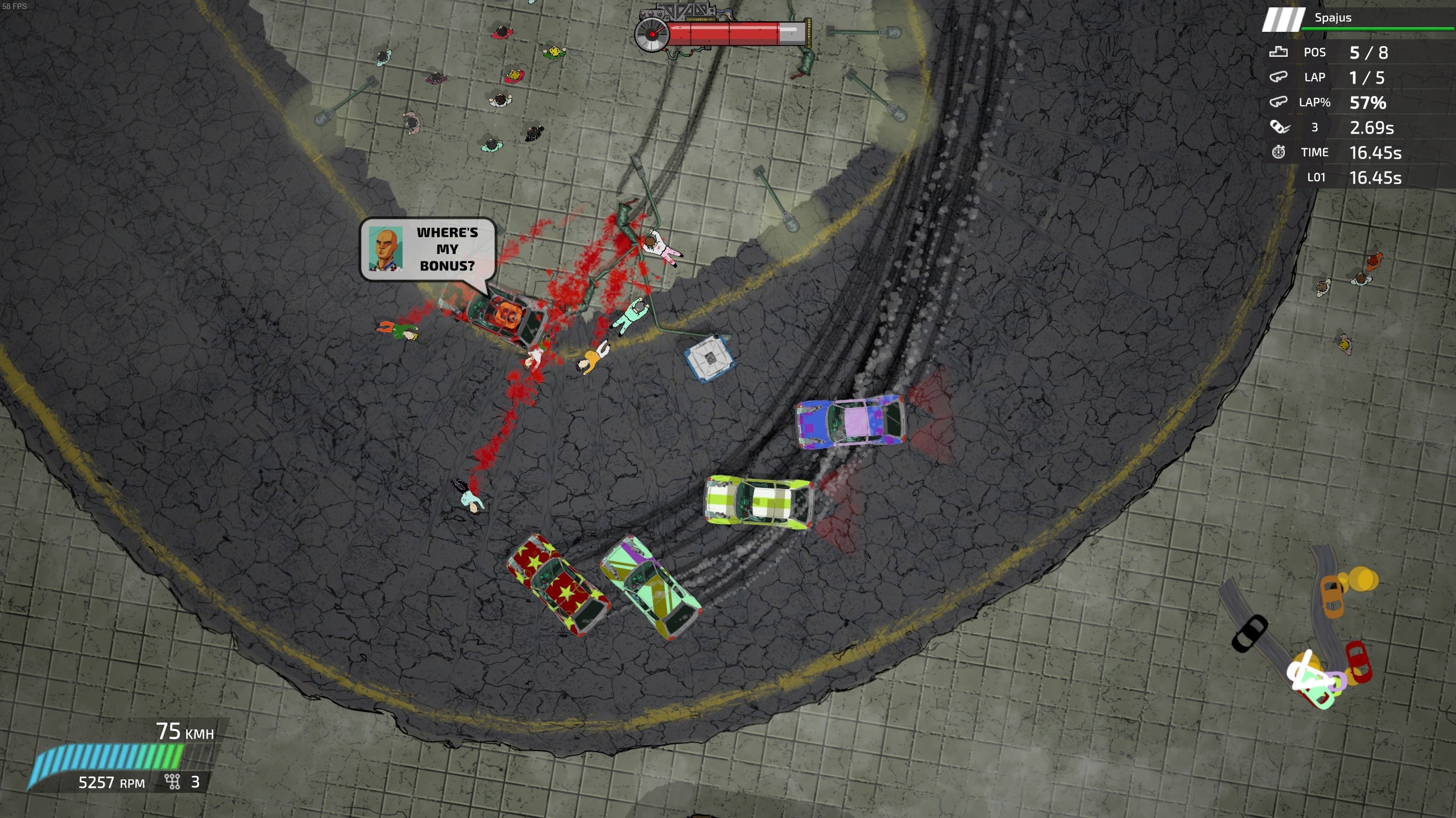 Bloody Rally Show: Prologue screenshot