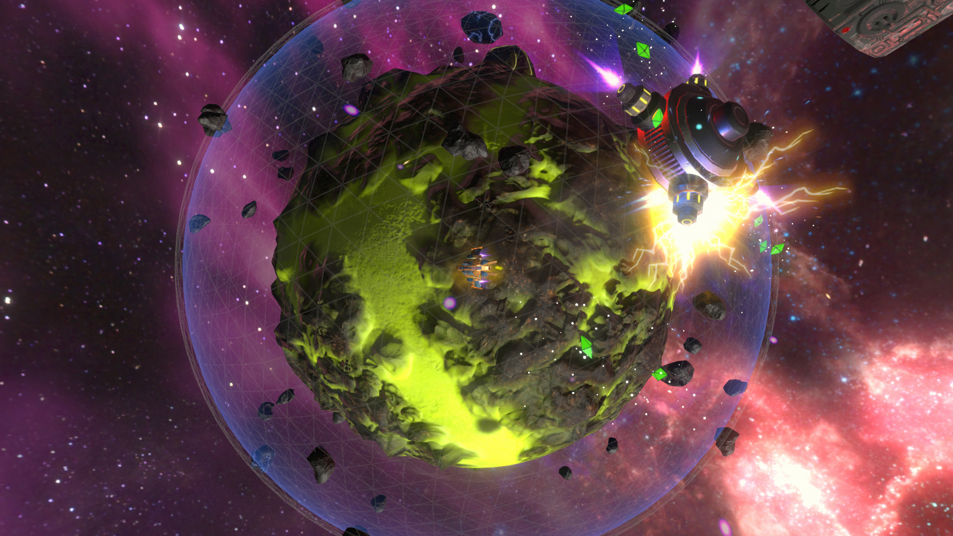 Orbital Invaders screenshot