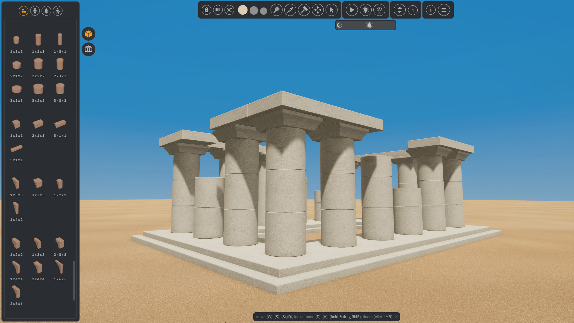 Mason: Building Bricks screenshot