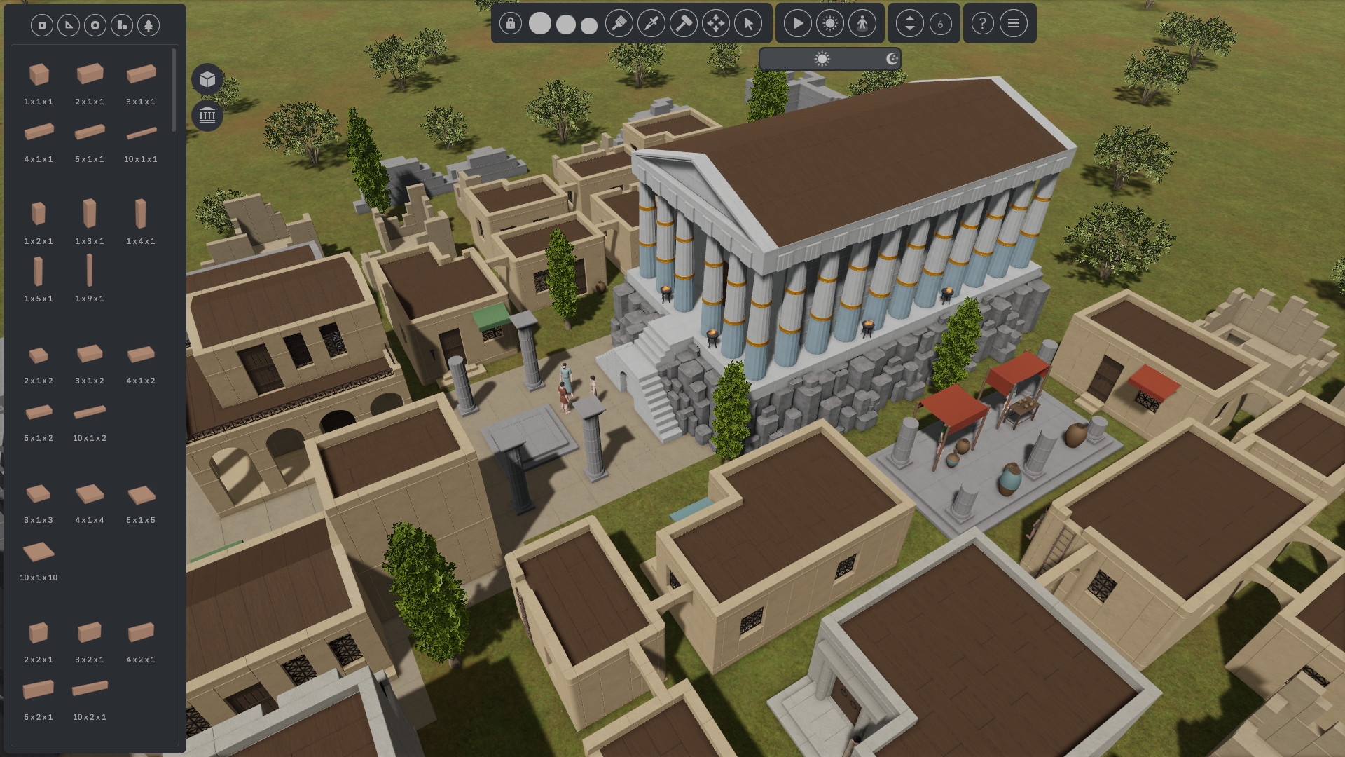 Mason: Building Bricks screenshot