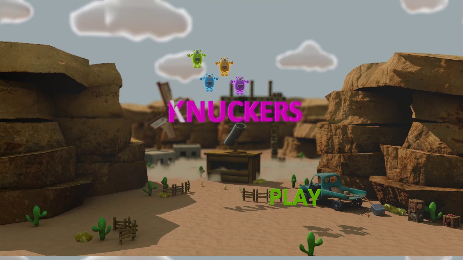 Knuckers Test Fight screenshot