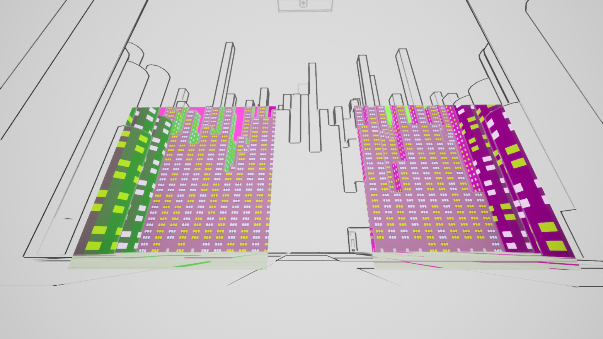 Playhear : Square Paper City screenshot