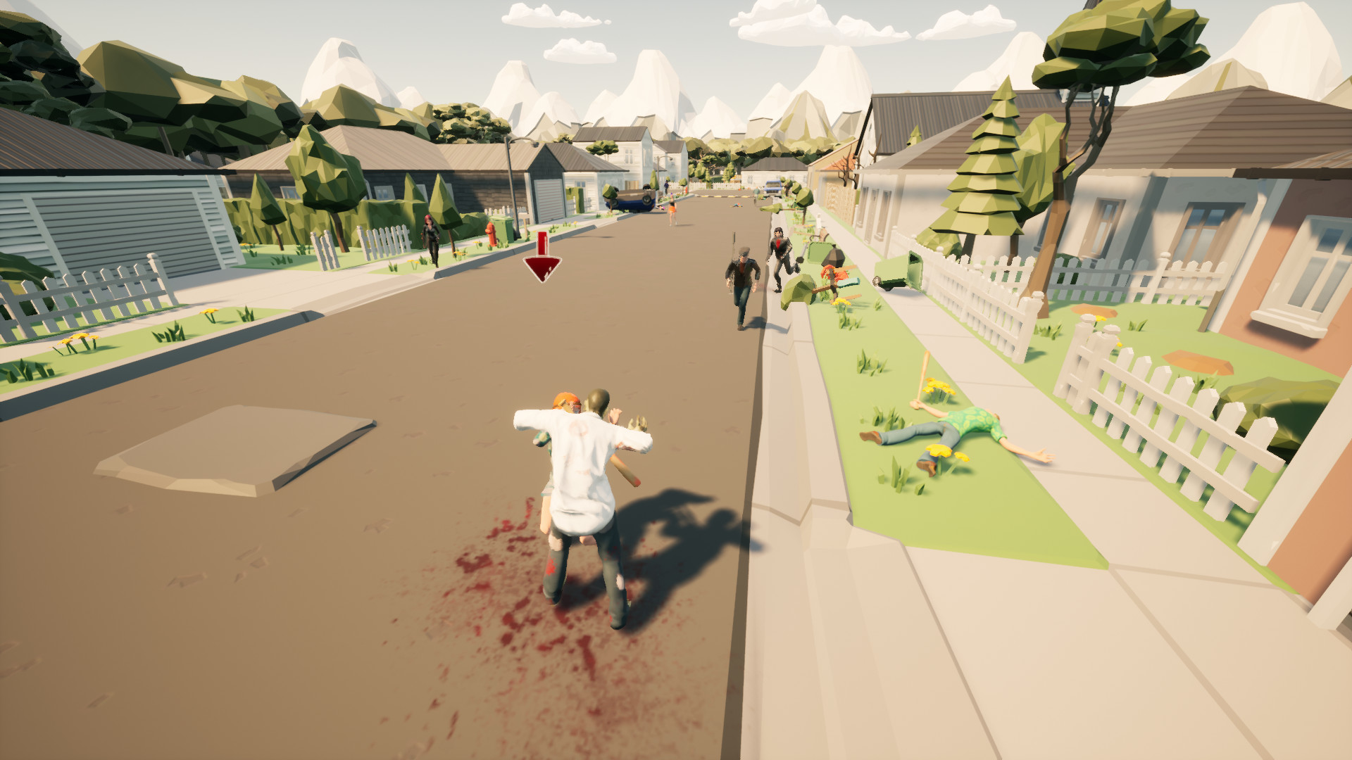 Town Fall Zombie screenshot