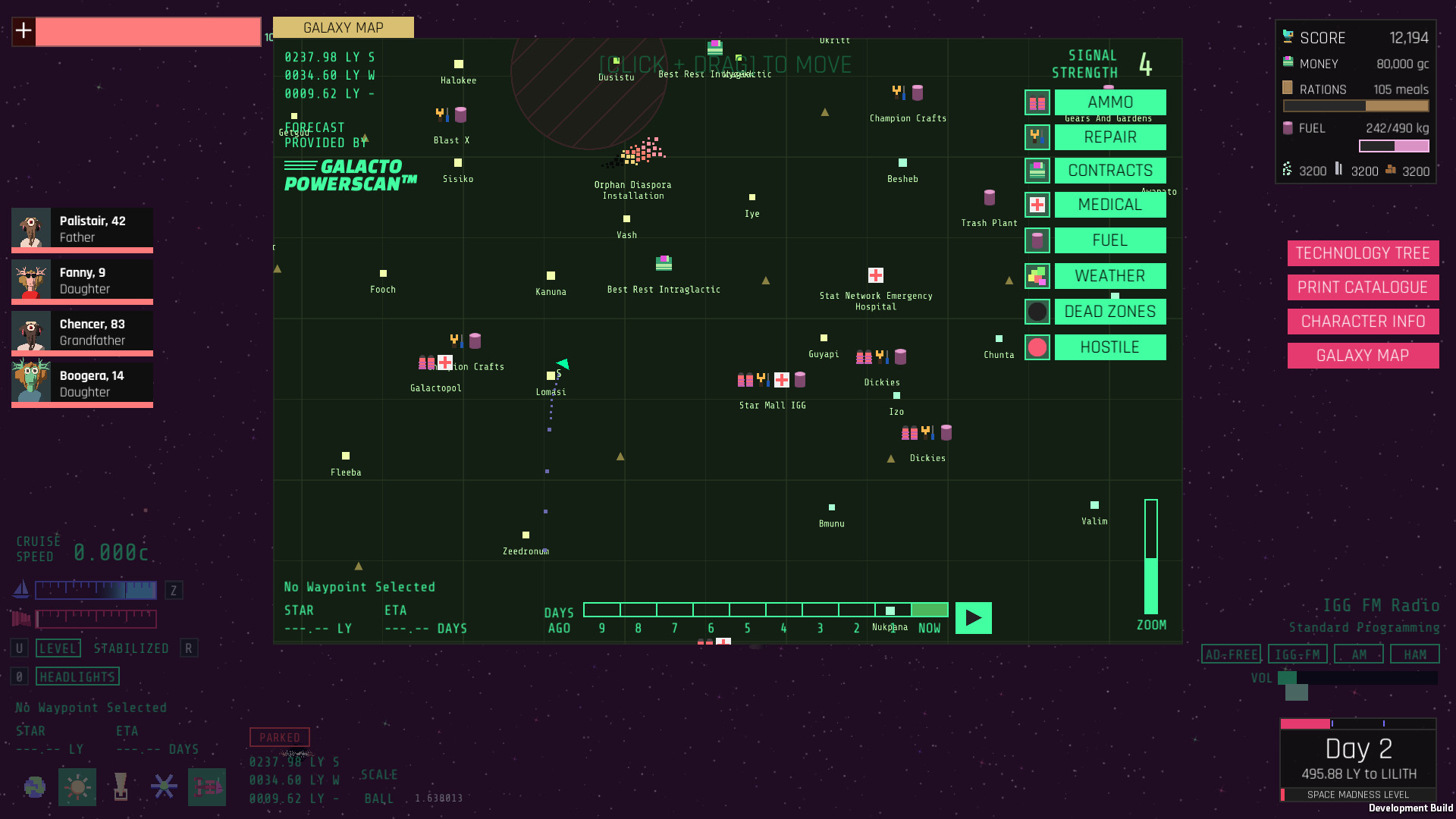 Lilith Odyssey screenshot