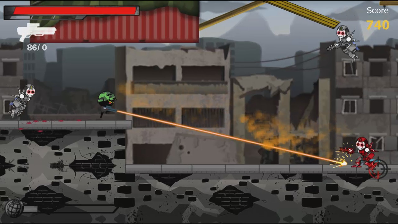 BATTLE ARENA: Robot Apocalypse screenshot