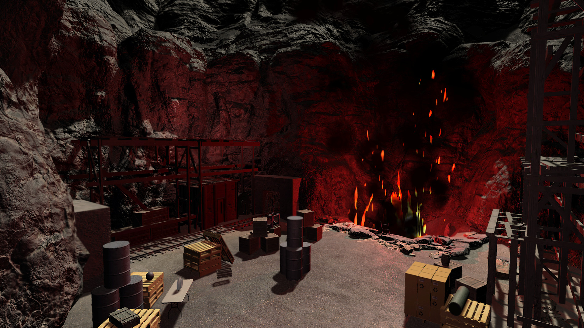 Lava Escape Mine screenshot