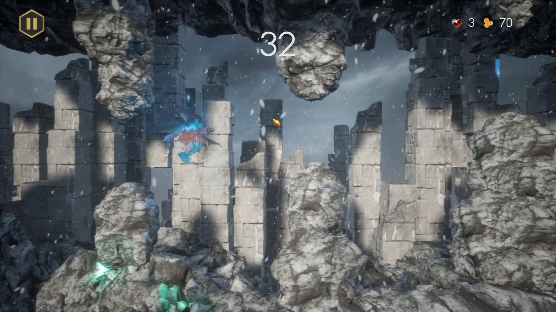 Mythlands: Flappy Dragon screenshot