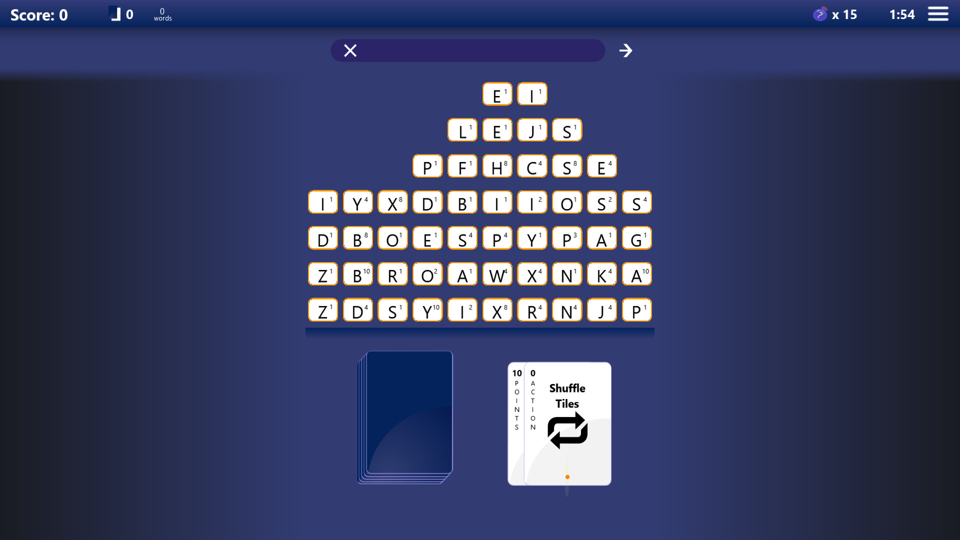 Shuzzler screenshot