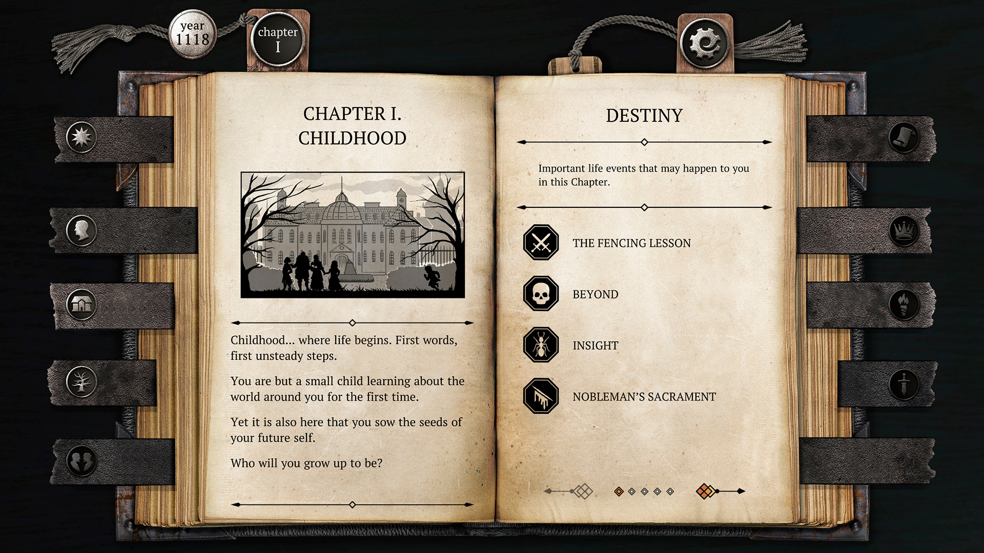 The Life and Suffering of Sir Brante — Chapter 1&2 screenshot