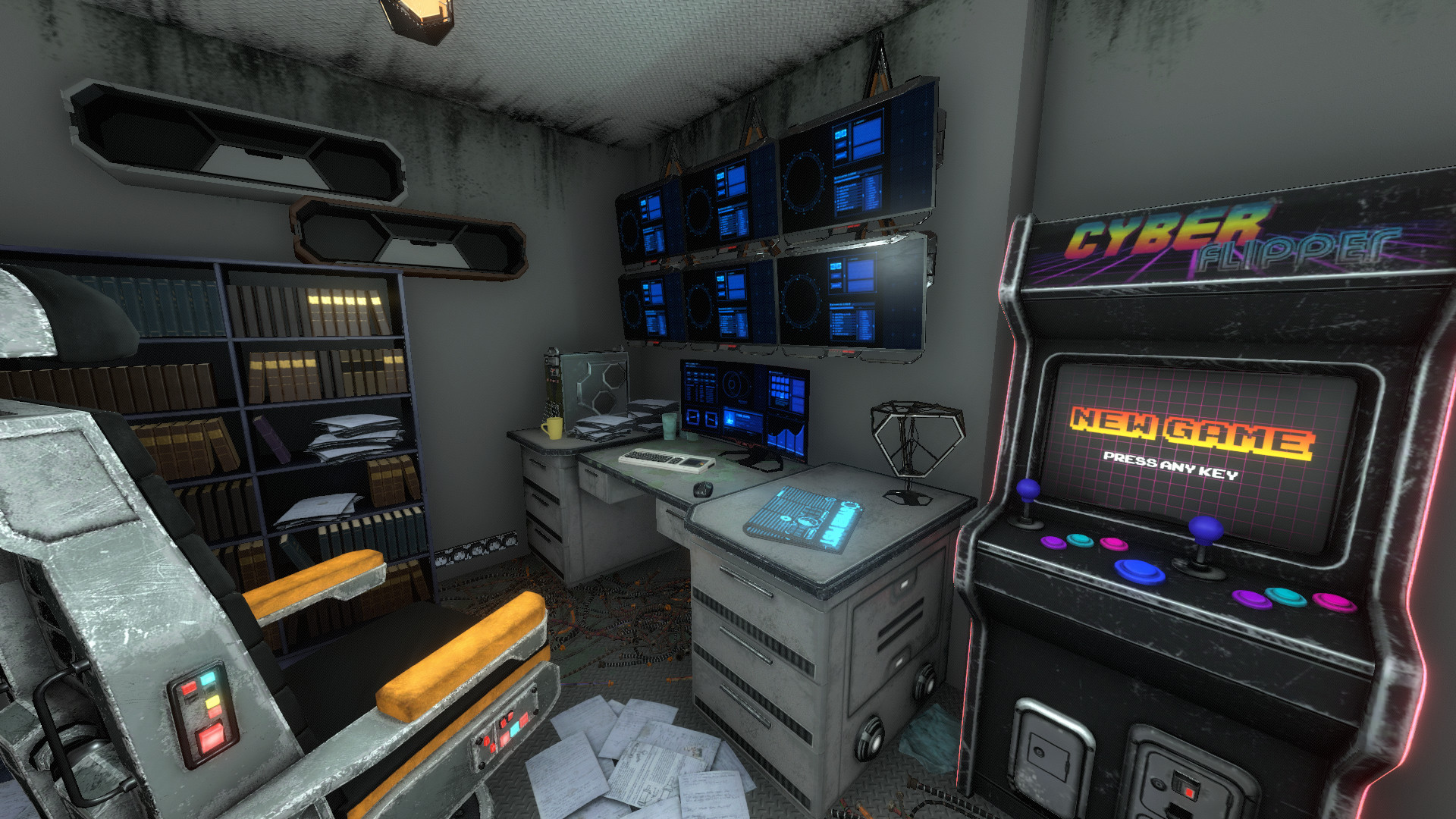 House Flipper - Cyberpunk DLC screenshot