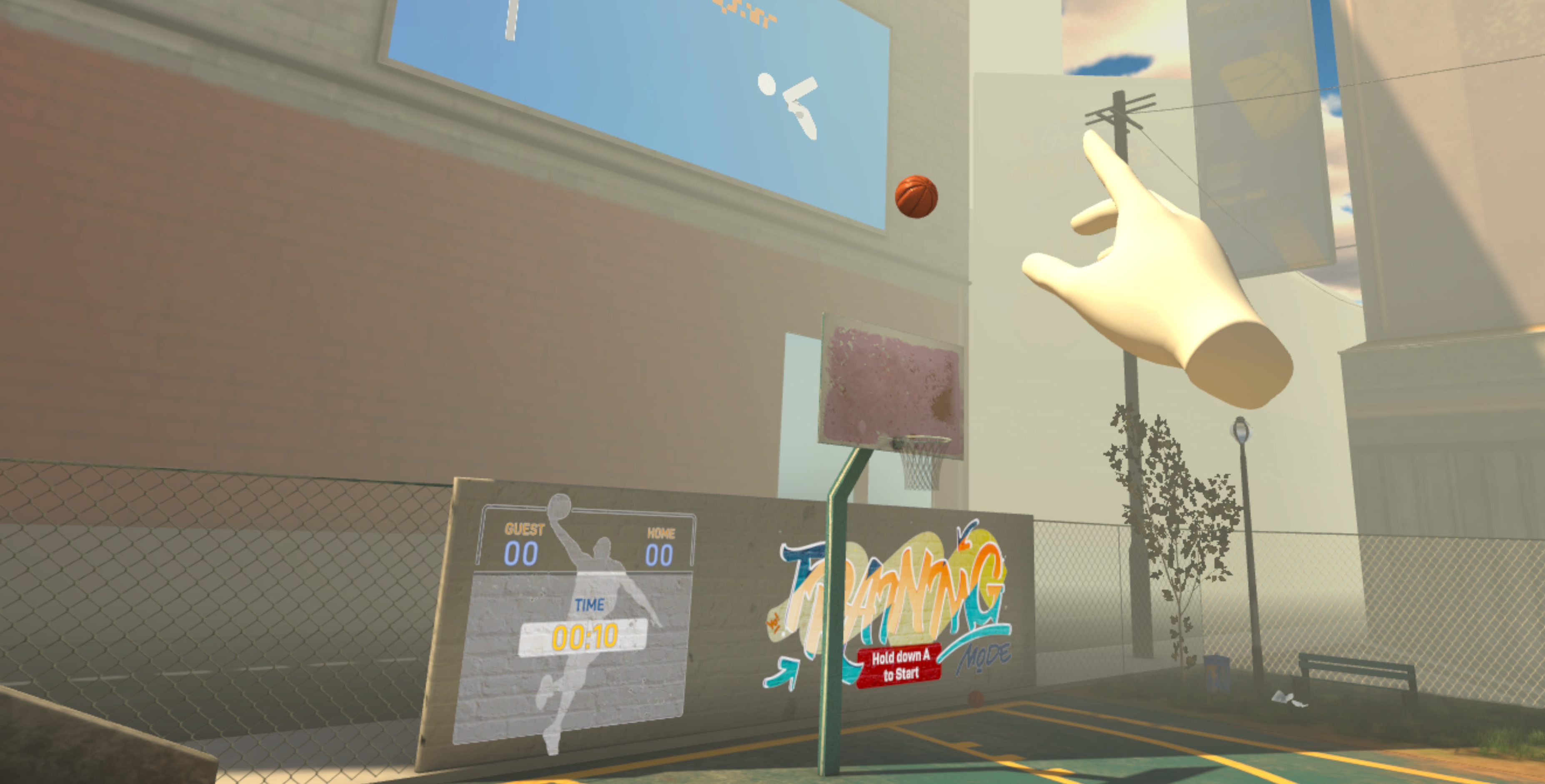 Urban Basketball VR screenshot