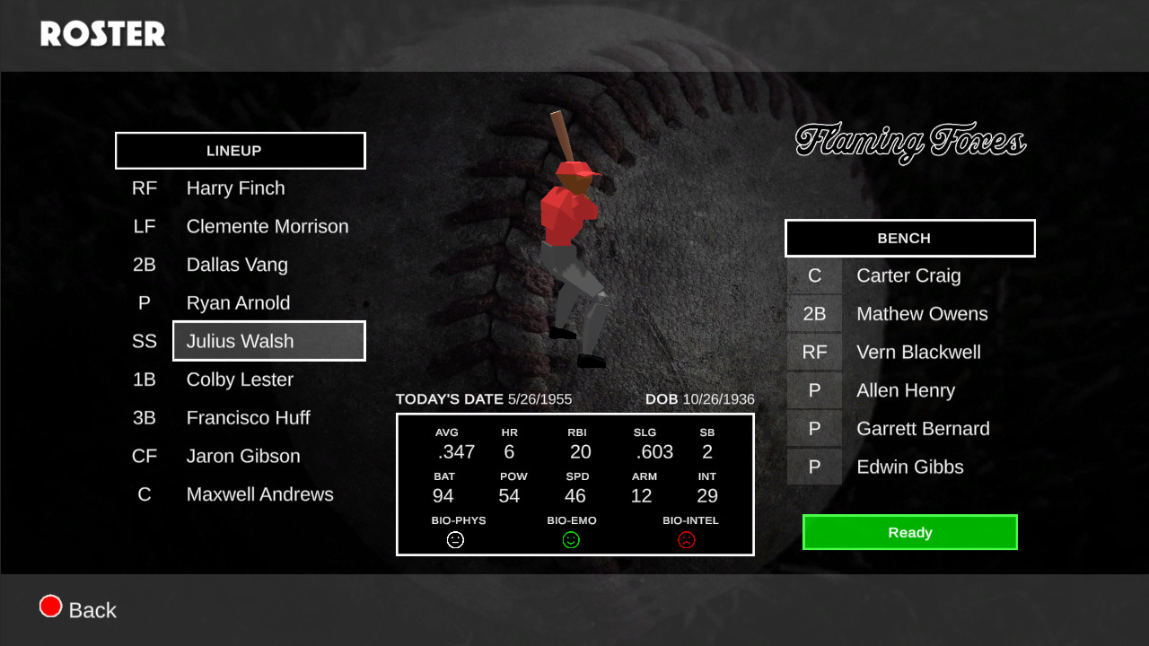 Fly Away Baseball screenshot
