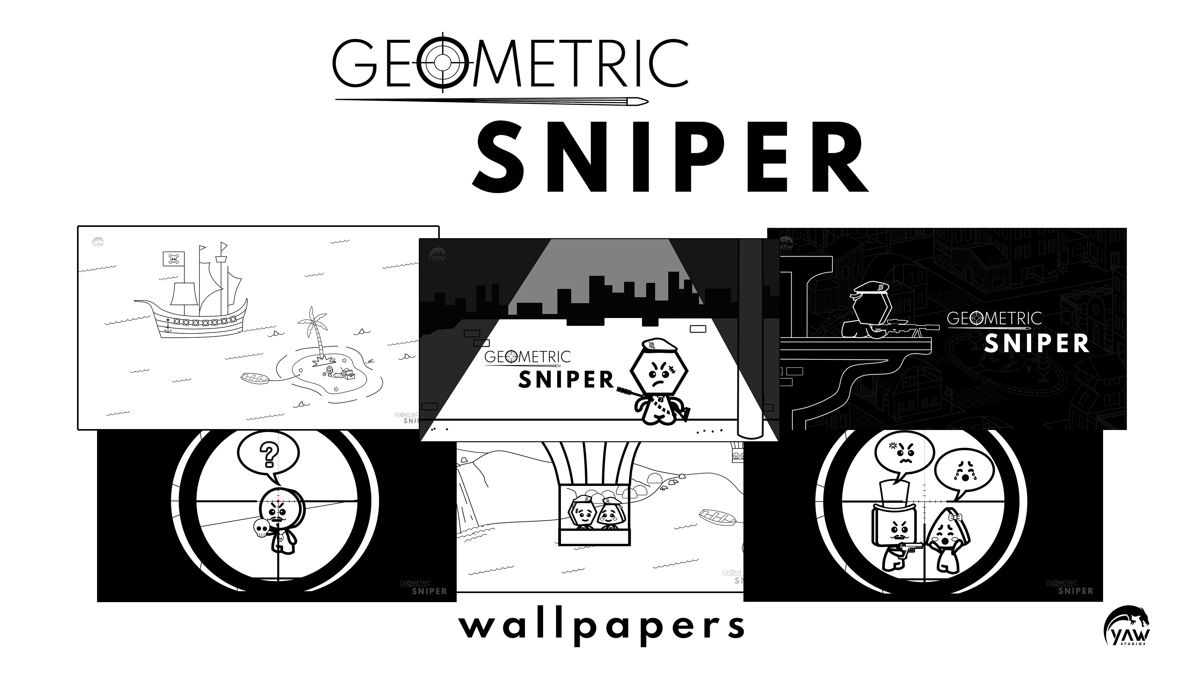 Geometric Sniper - Wallpapers screenshot
