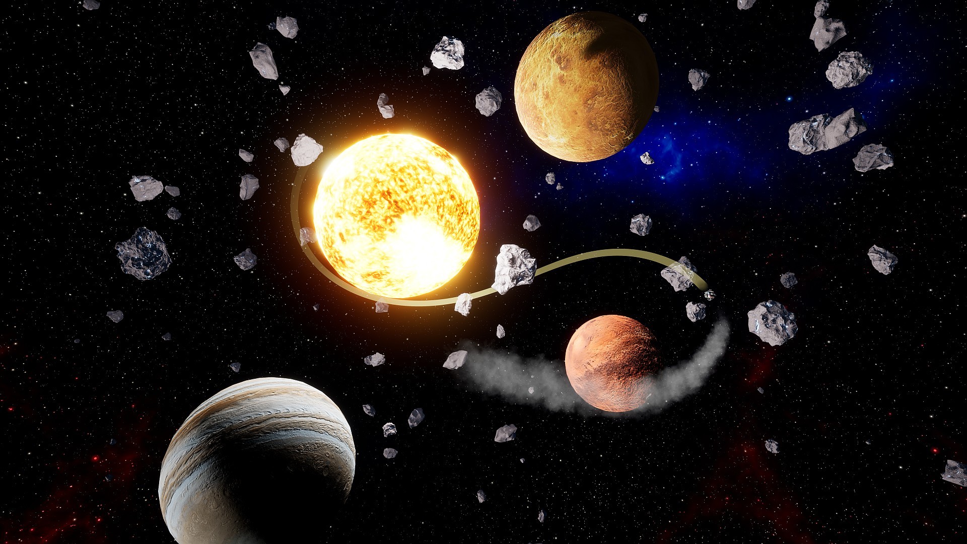 Gravity in Space screenshot
