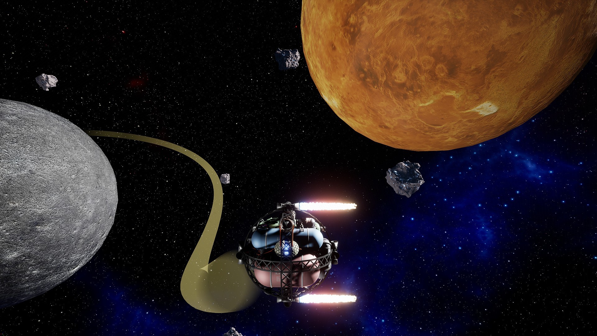Gravity in Space screenshot