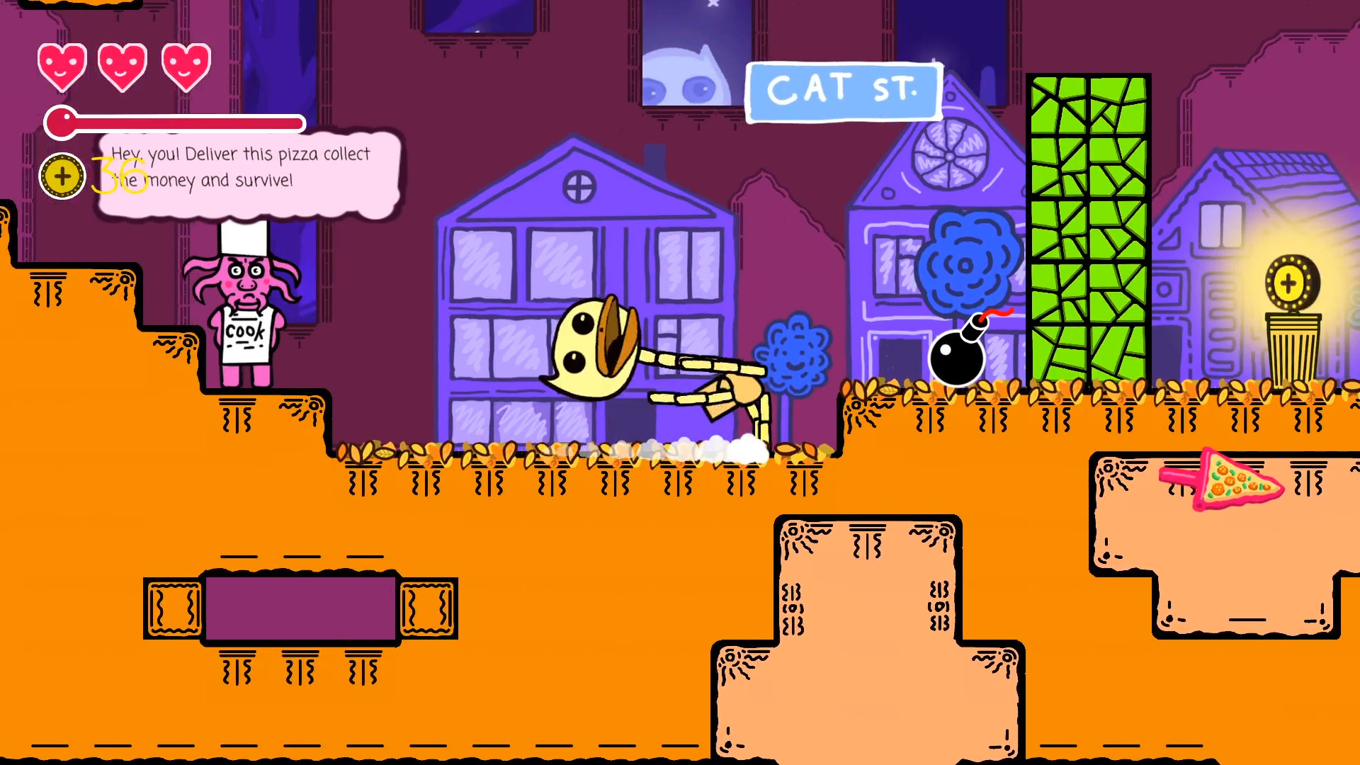 Because its hot! - Why pizza? PROLOGUE screenshot