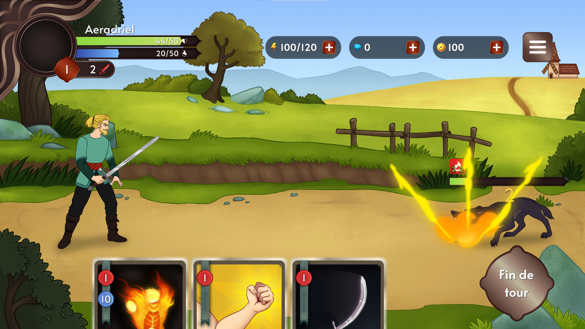 Tales of Finariel : Card based RPG screenshot