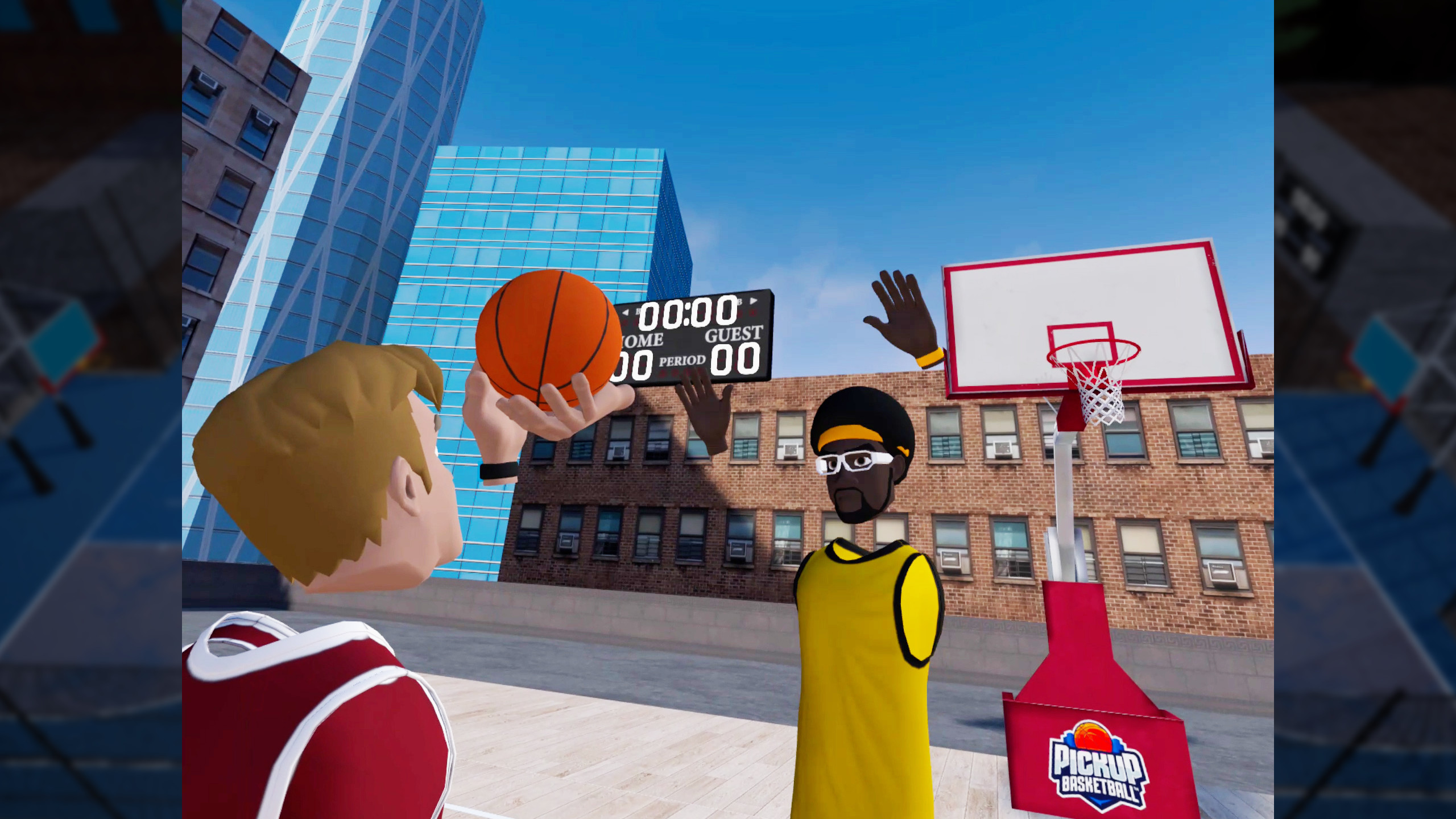 Pickup Basketball VR screenshot
