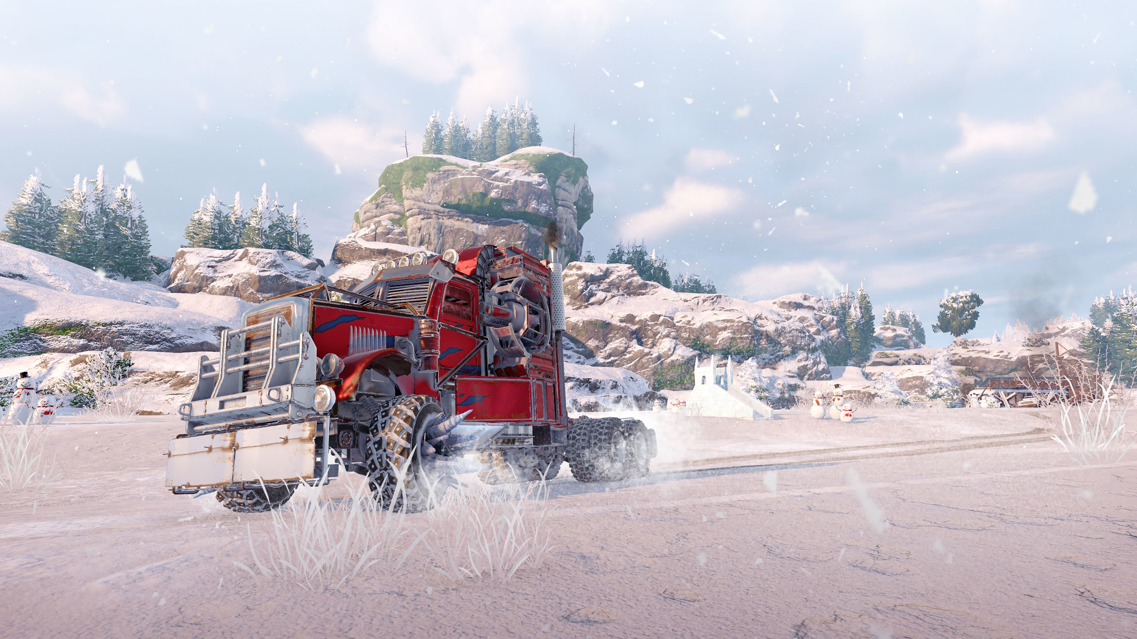 Crossout - “Explosive Santa” (Exclusive pack) screenshot