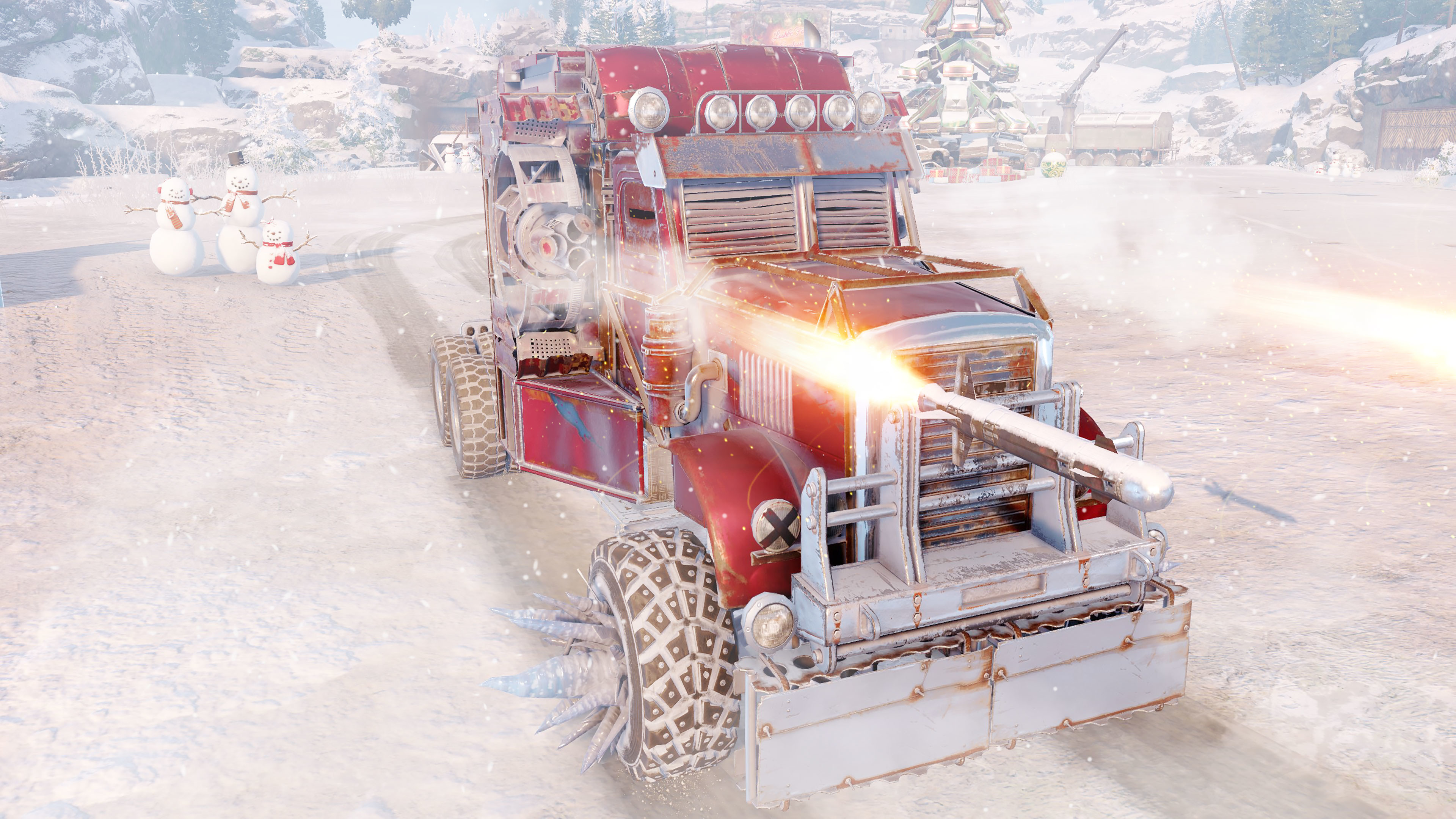 Crossout - “Explosive Santa” (Exclusive pack) screenshot