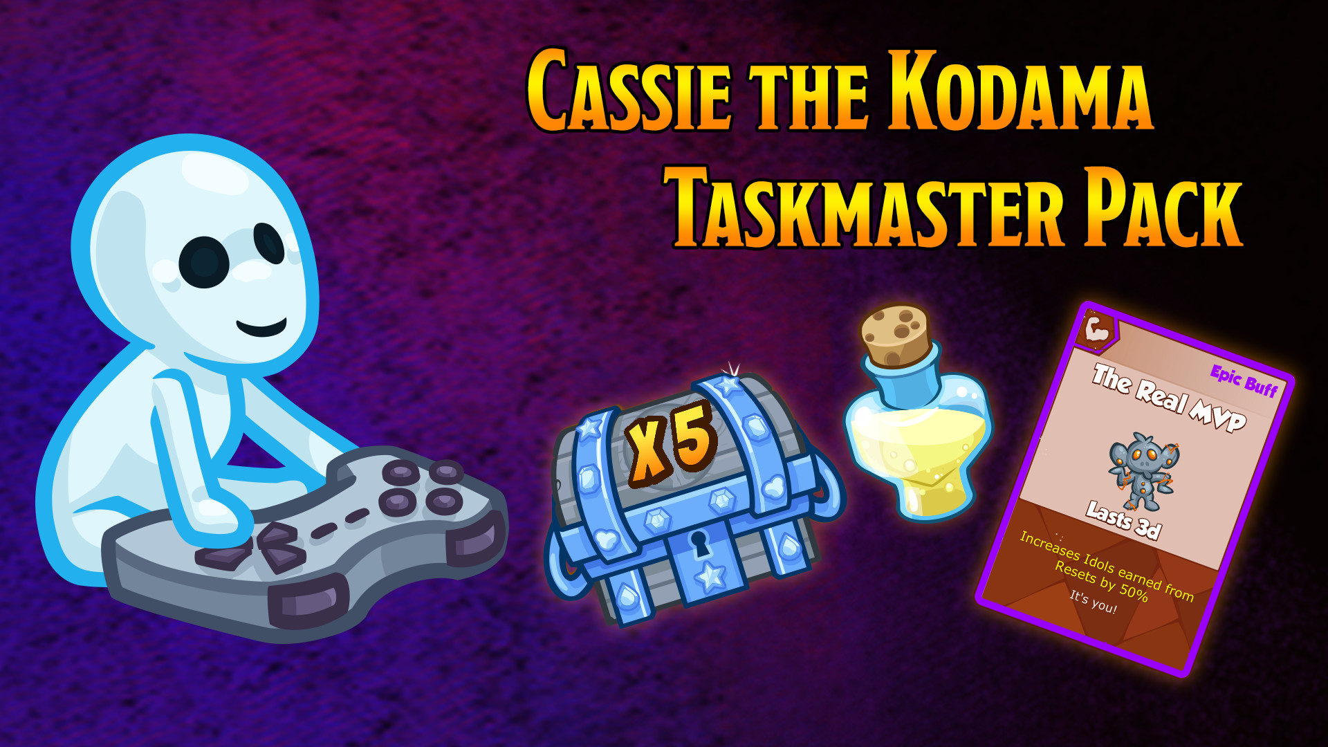 Crusaders of the Lost Idols: Cassie the Kodama Taskmaster Pack screenshot