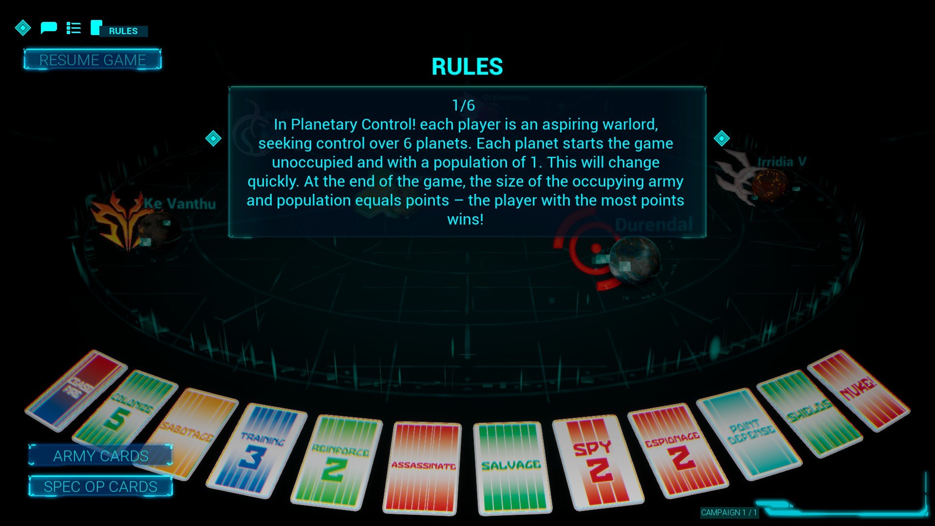 Planetary Control! screenshot
