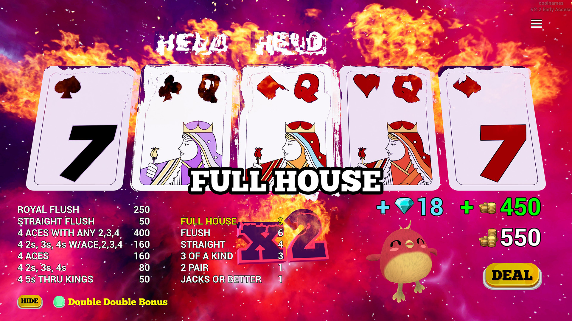 Vidya Poker screenshot