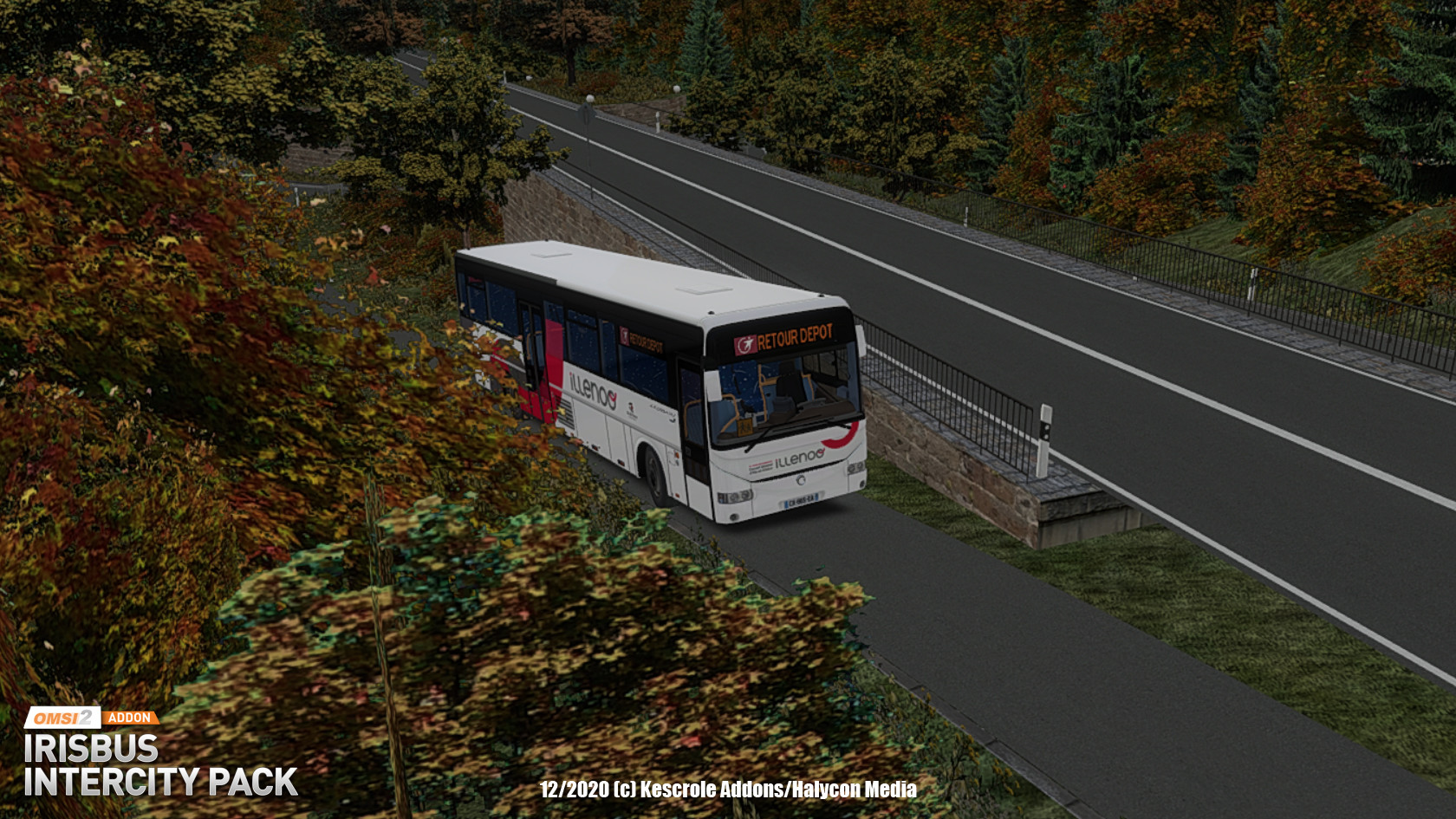 OMSI 2 Add-on Irisbus Intercity Pack screenshot