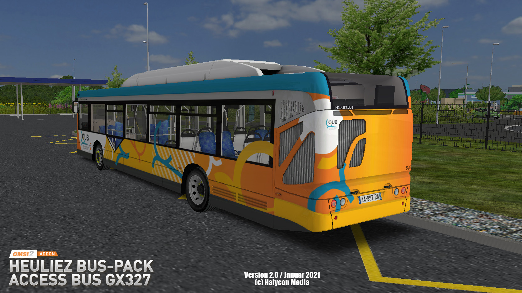 OMSI 2 Add-on Heuliez Bus-Pack Access Bus GX327 screenshot