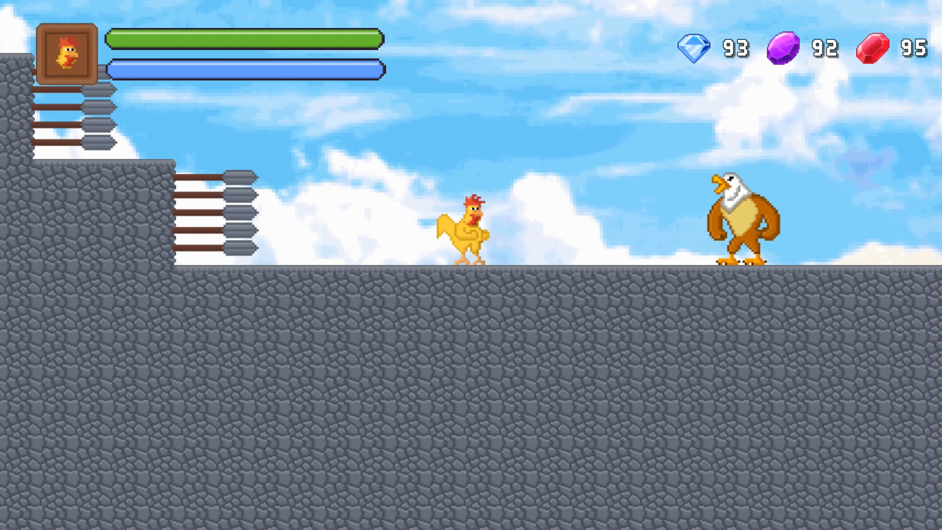 Big Adventure Of Fighting Chicken screenshot